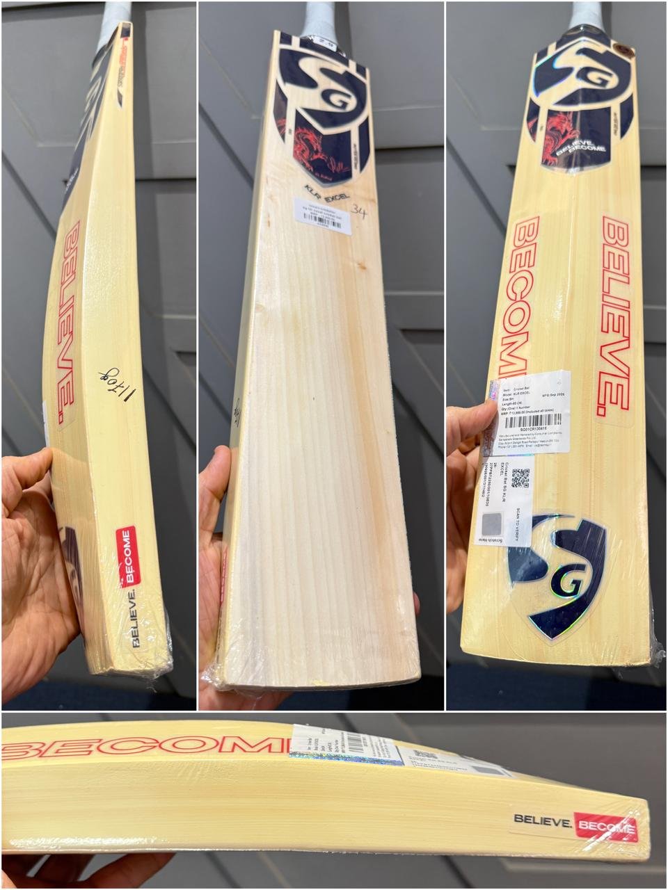 SG KLR Excel Cricket Bat
