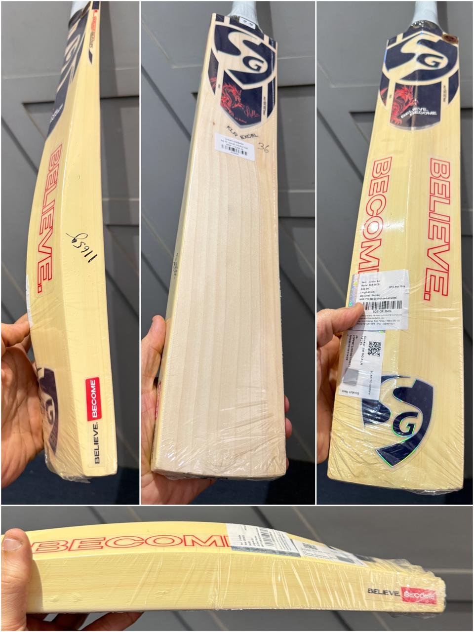 SG KLR Excel Cricket Bat