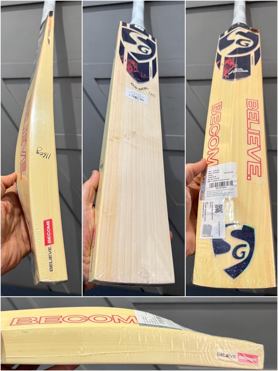 SG KLR Excel Cricket Bat