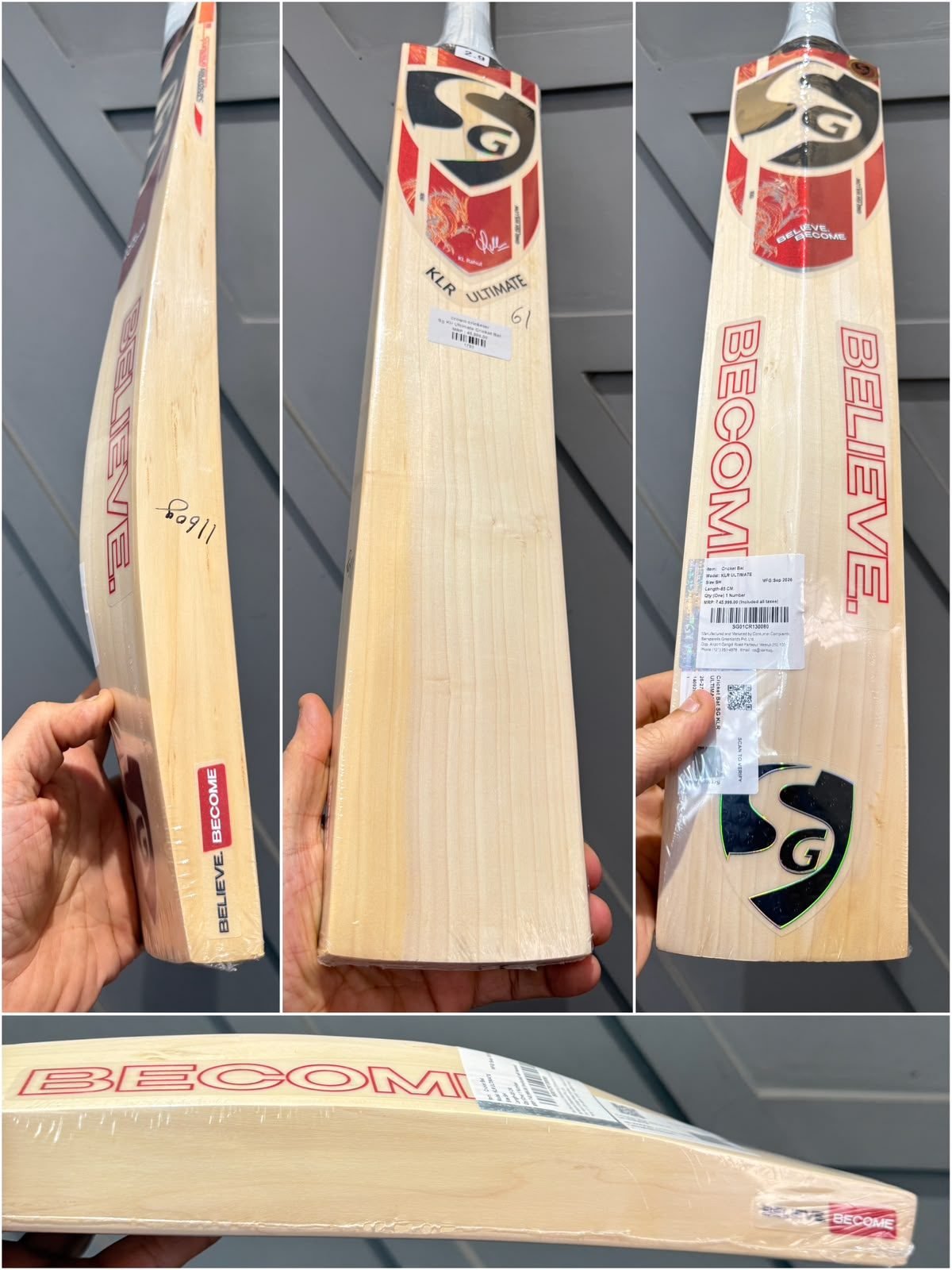 SG KLR Ultimate Cricket Bat