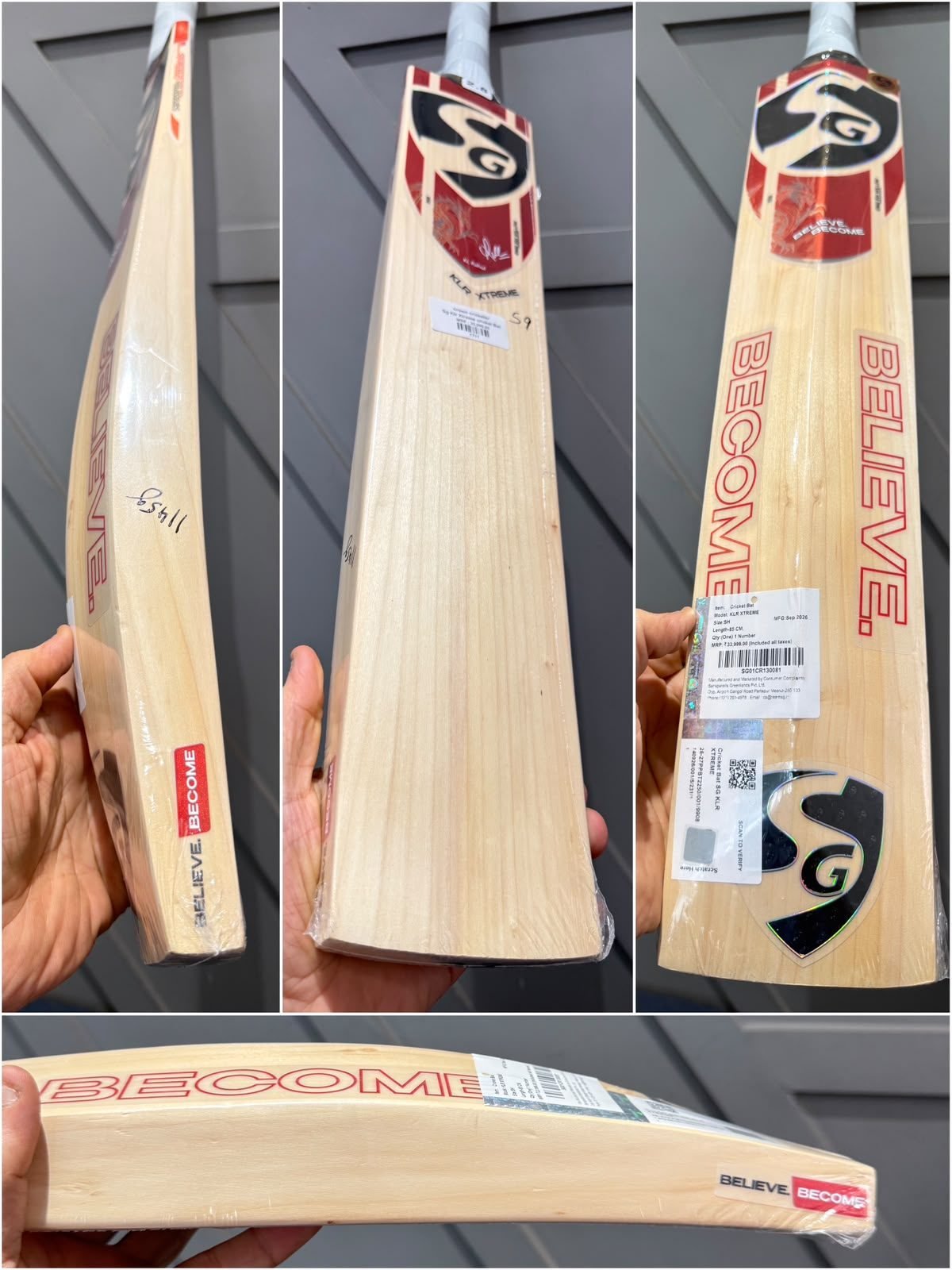 SG KLR Xtreme Cricket Bat