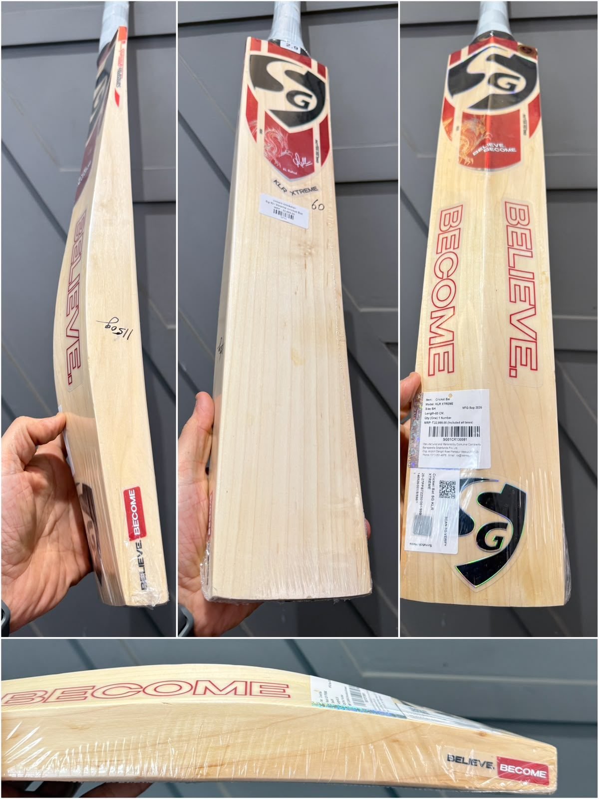 SG KLR Xtreme Cricket Bat