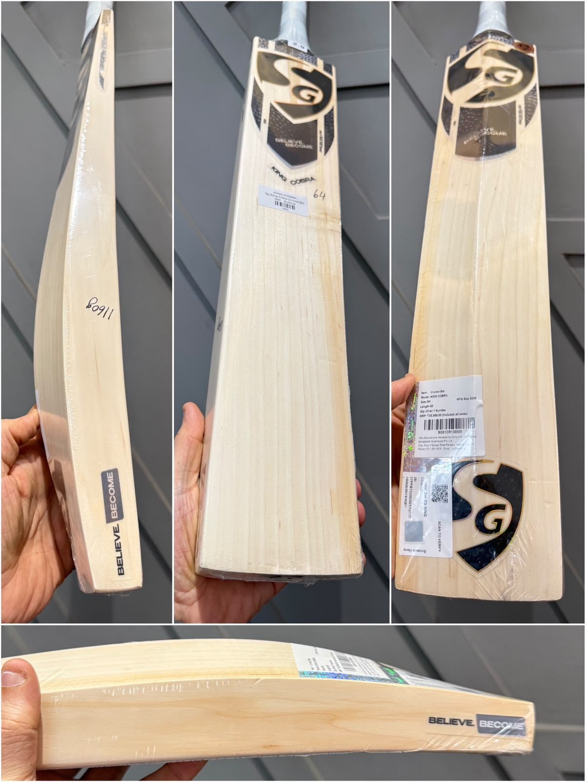 SG King Cobra Cricket Bat