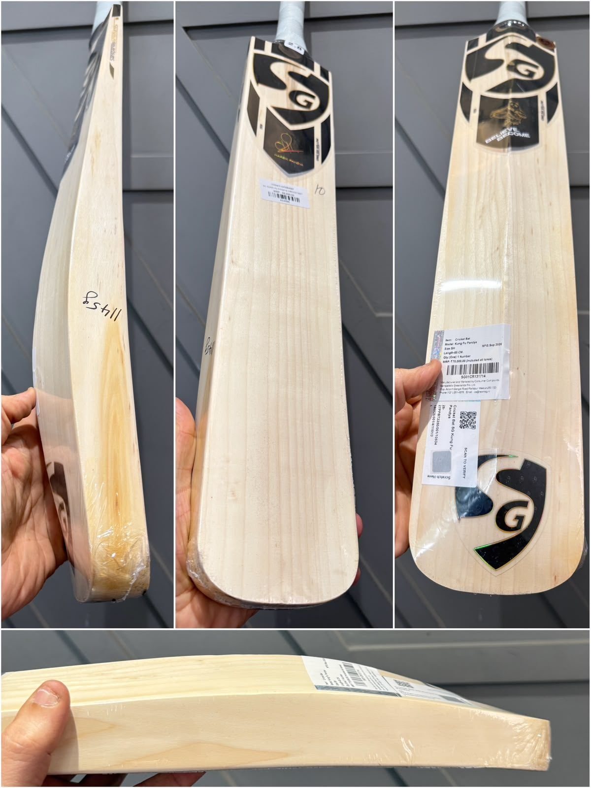 SG Kung Fu Pandya Cricket Bat
