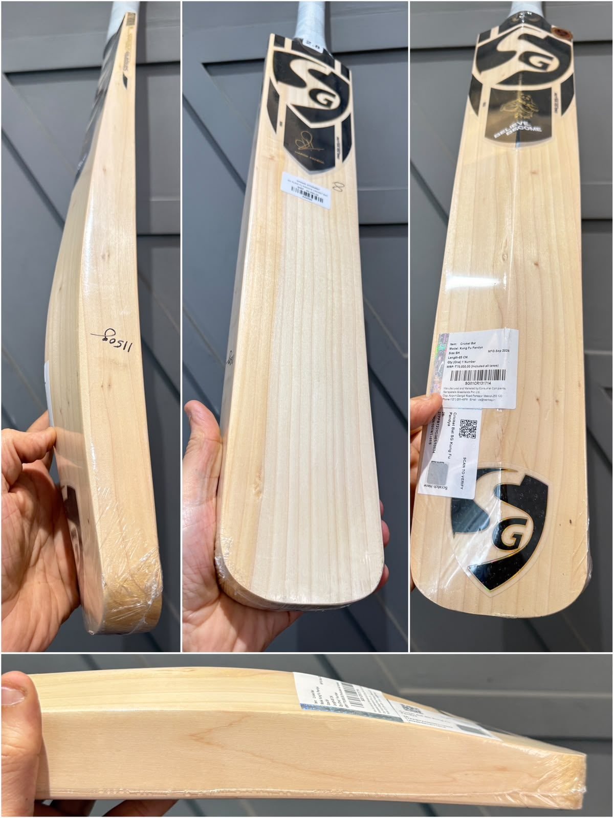 SG Kung Fu Pandya Cricket Bat