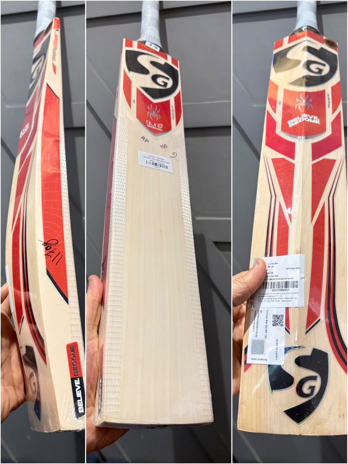 SG RP 150 Cricket Bat