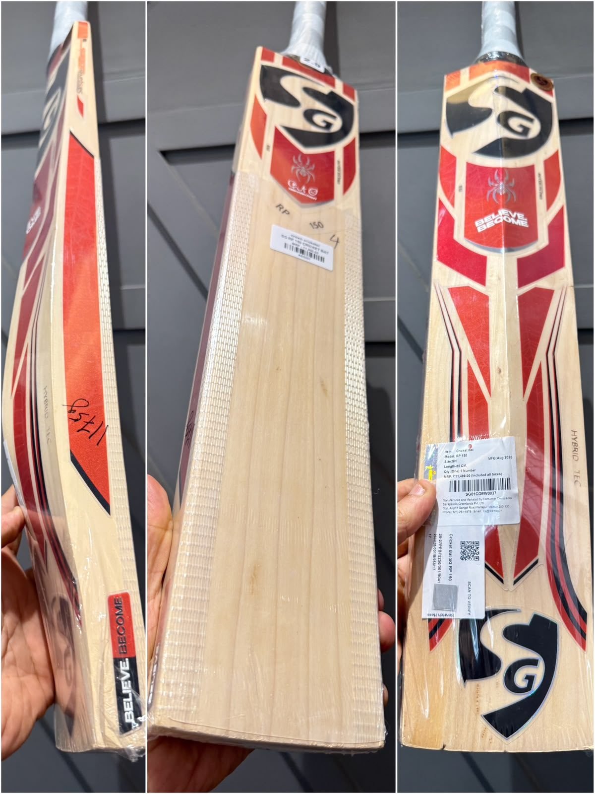 SG RP 150 Cricket Bat