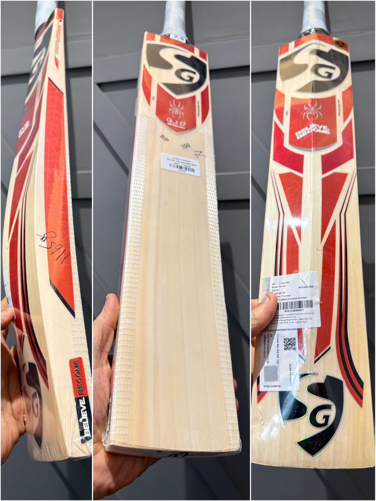 SG RP 150 Cricket Bat