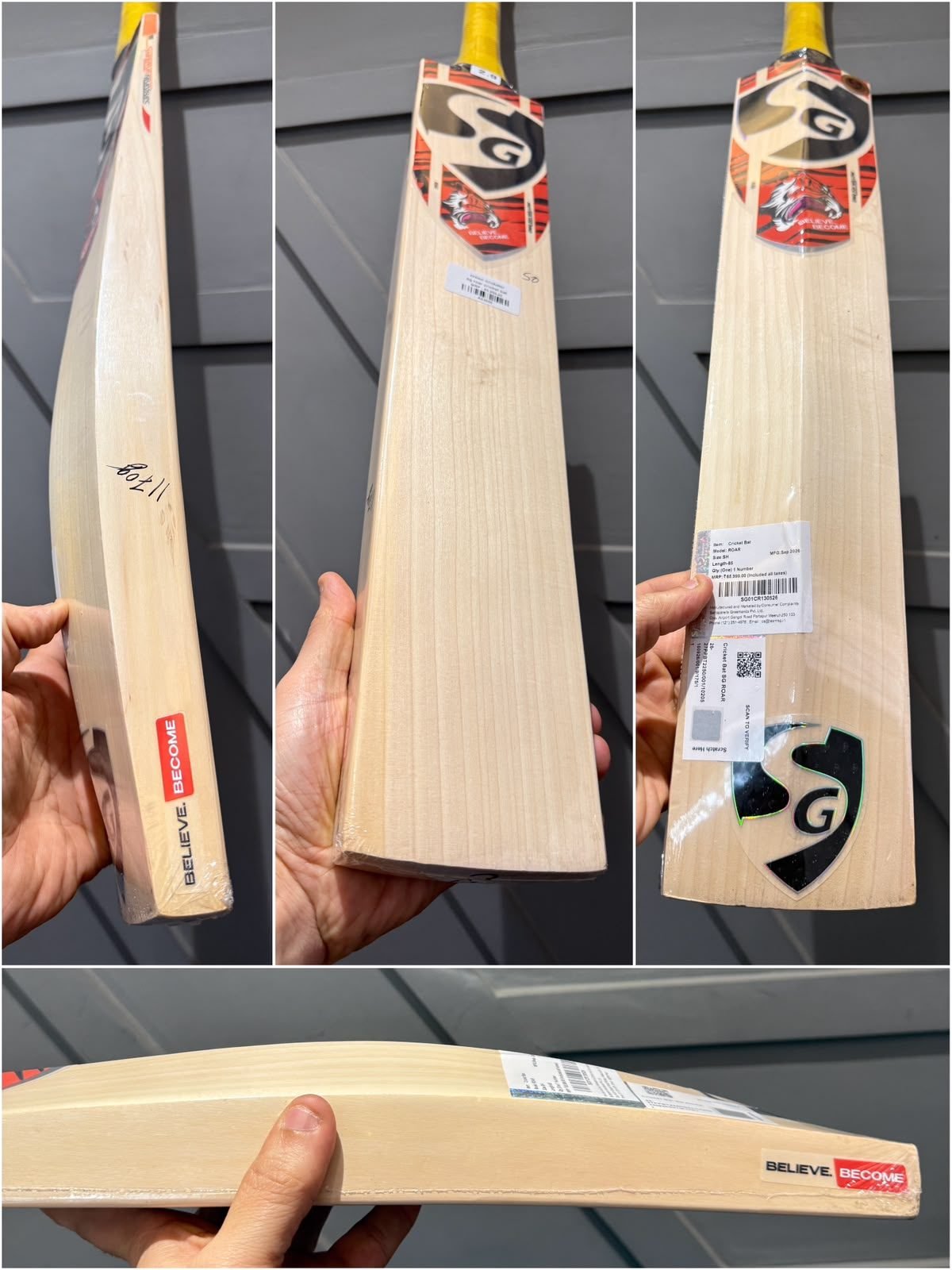 SG Roar Cricket Bat
