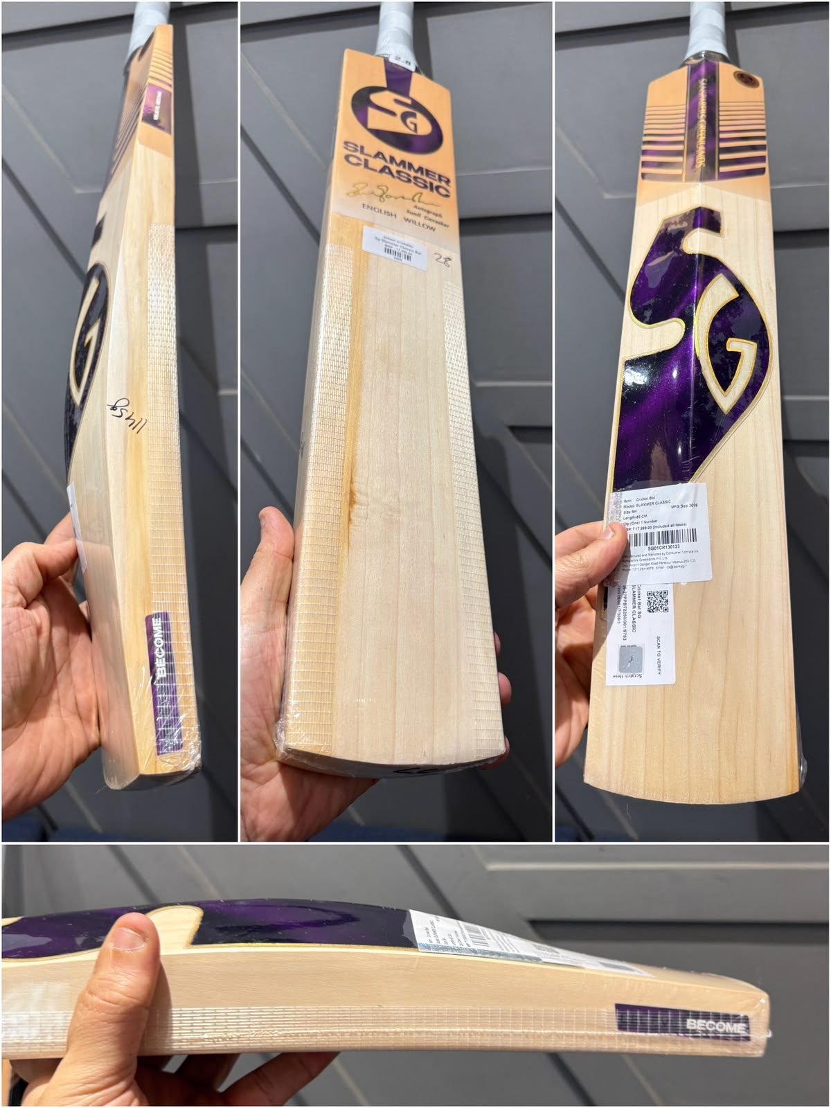 SG Slammer Classic Cricket Bat