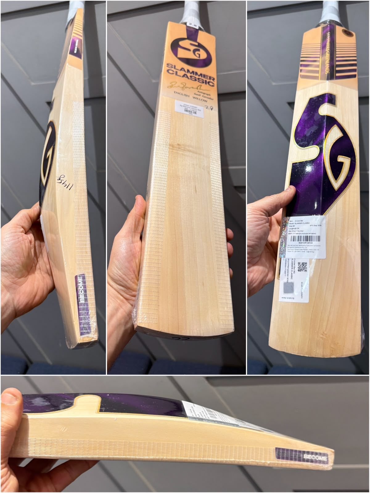 SG Slammer Classic Cricket Bat