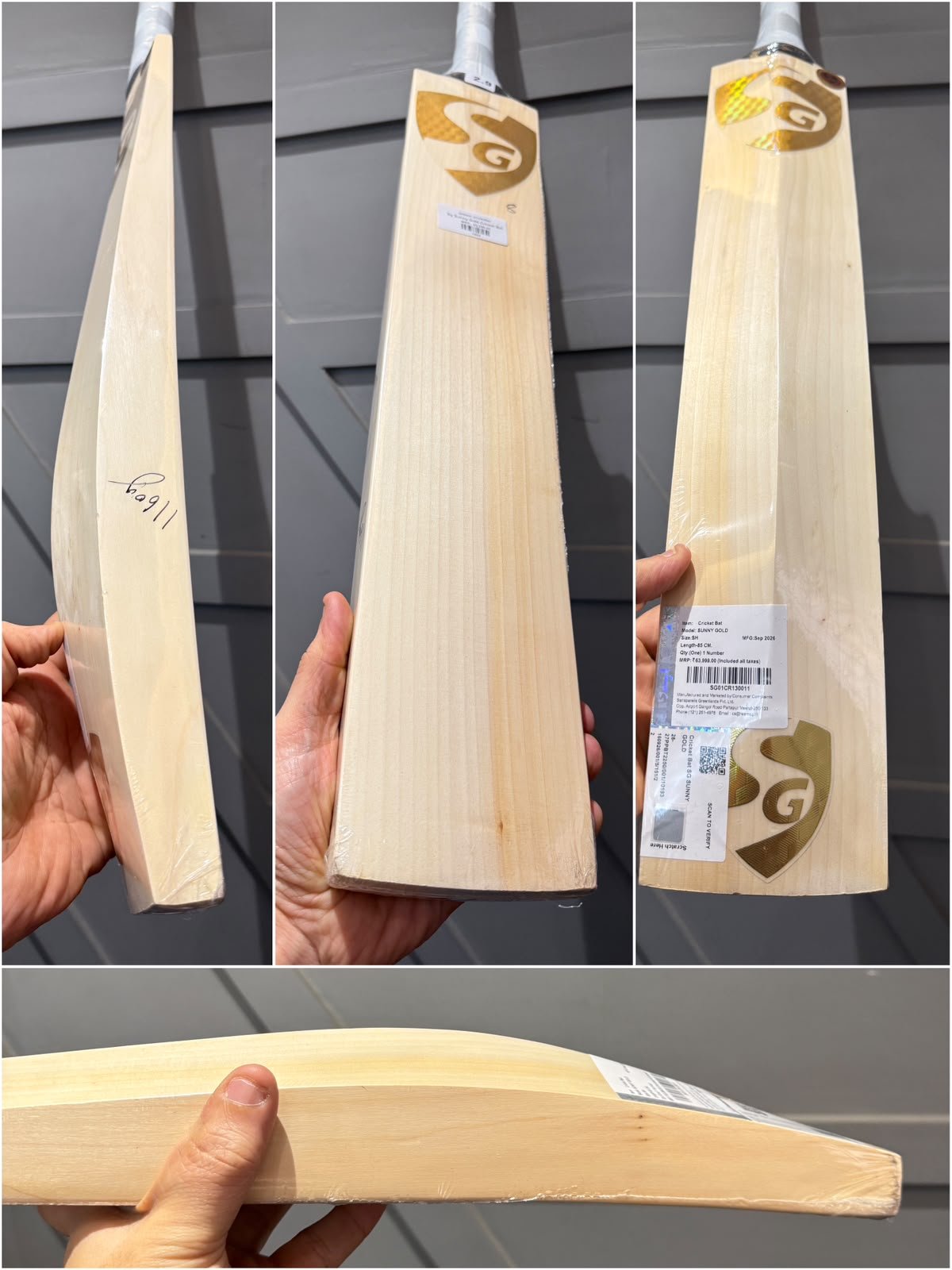 SG Sunny Gold Cricket Bat