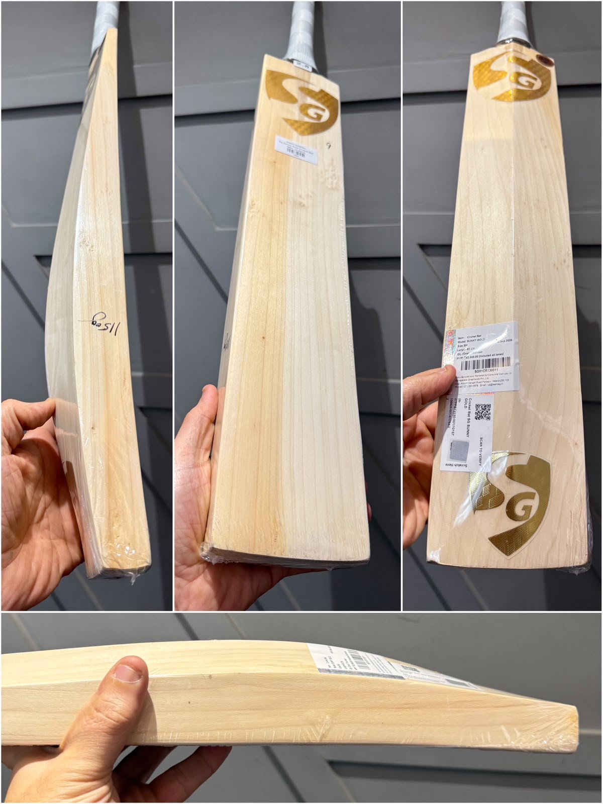 SG Sunny Gold Cricket Bat