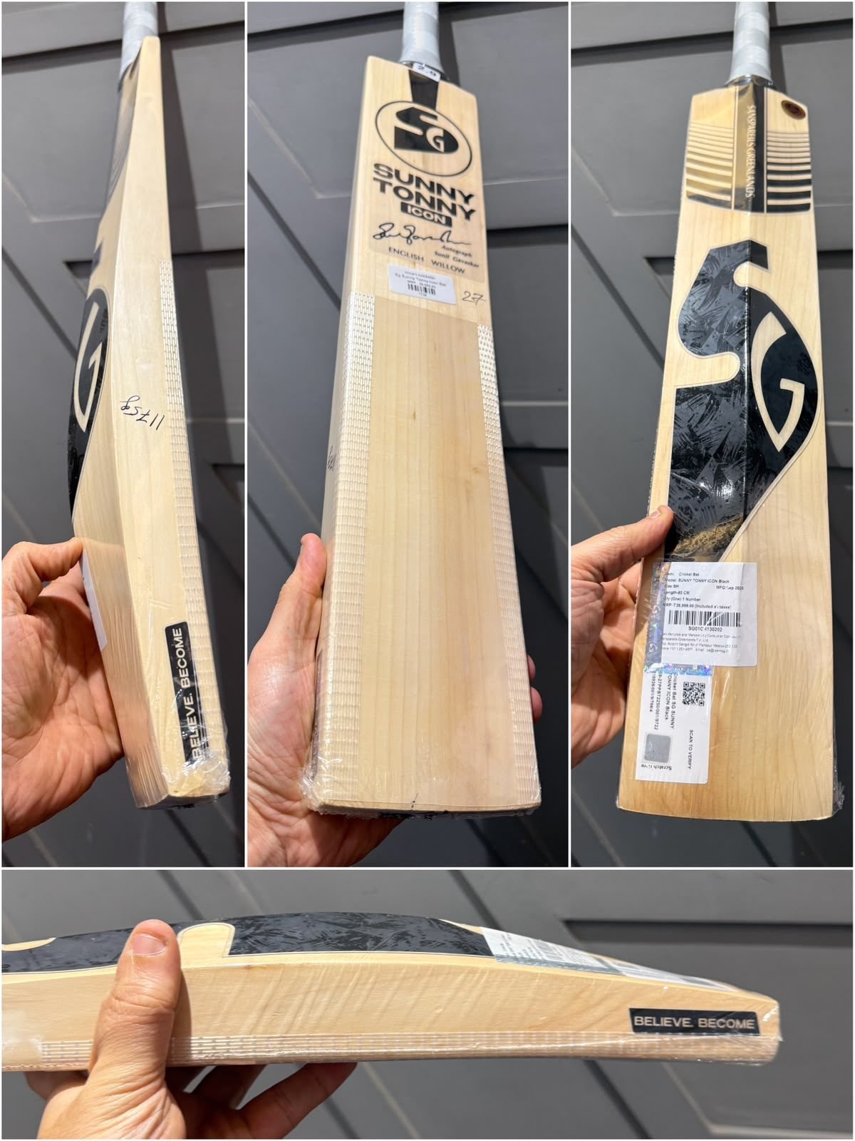 SG Sunny Tonny Icon Cricket Bat