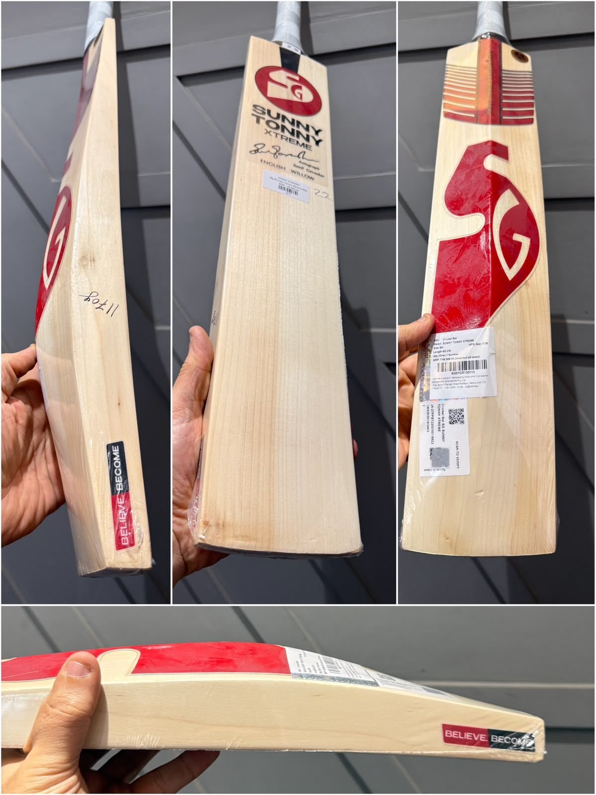 SG Sunny Tonny Xtreme Cricket Bat