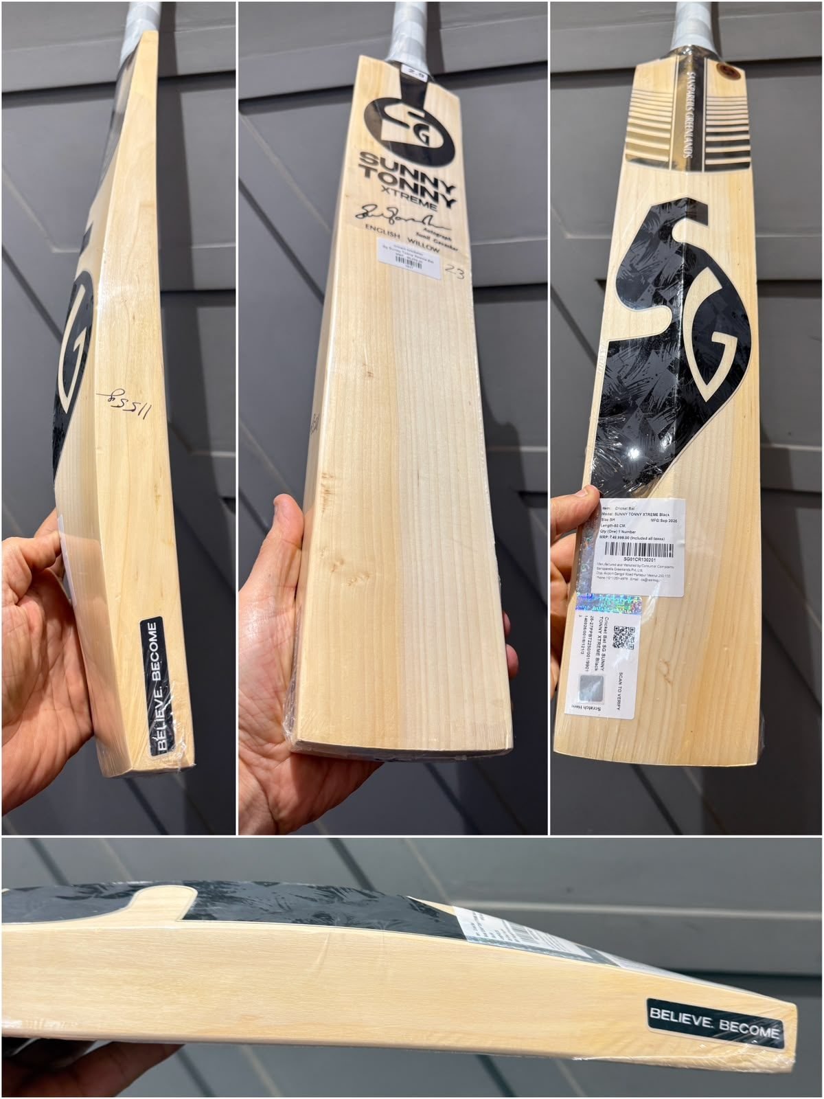 SG Sunny Tonny Xtreme Cricket Bat