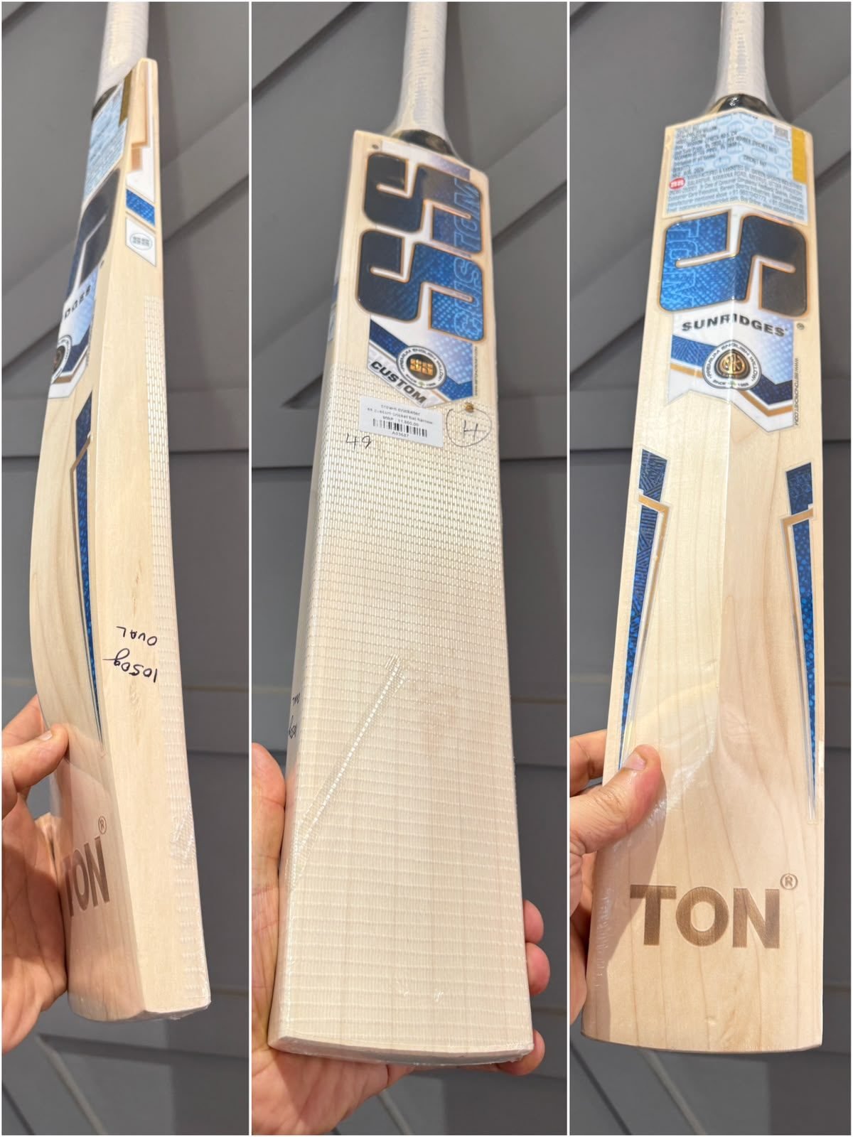 SS Custom Cricket bat harrow