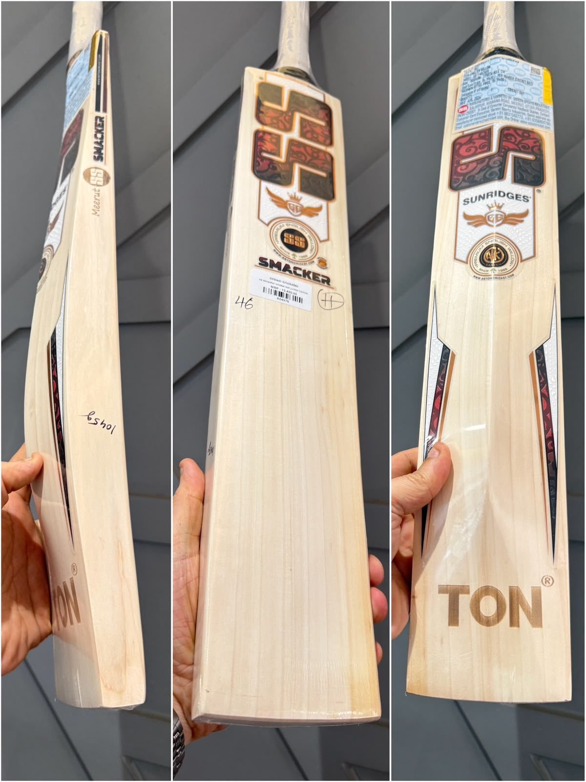 SS Smacker Cricket Bat Harrow