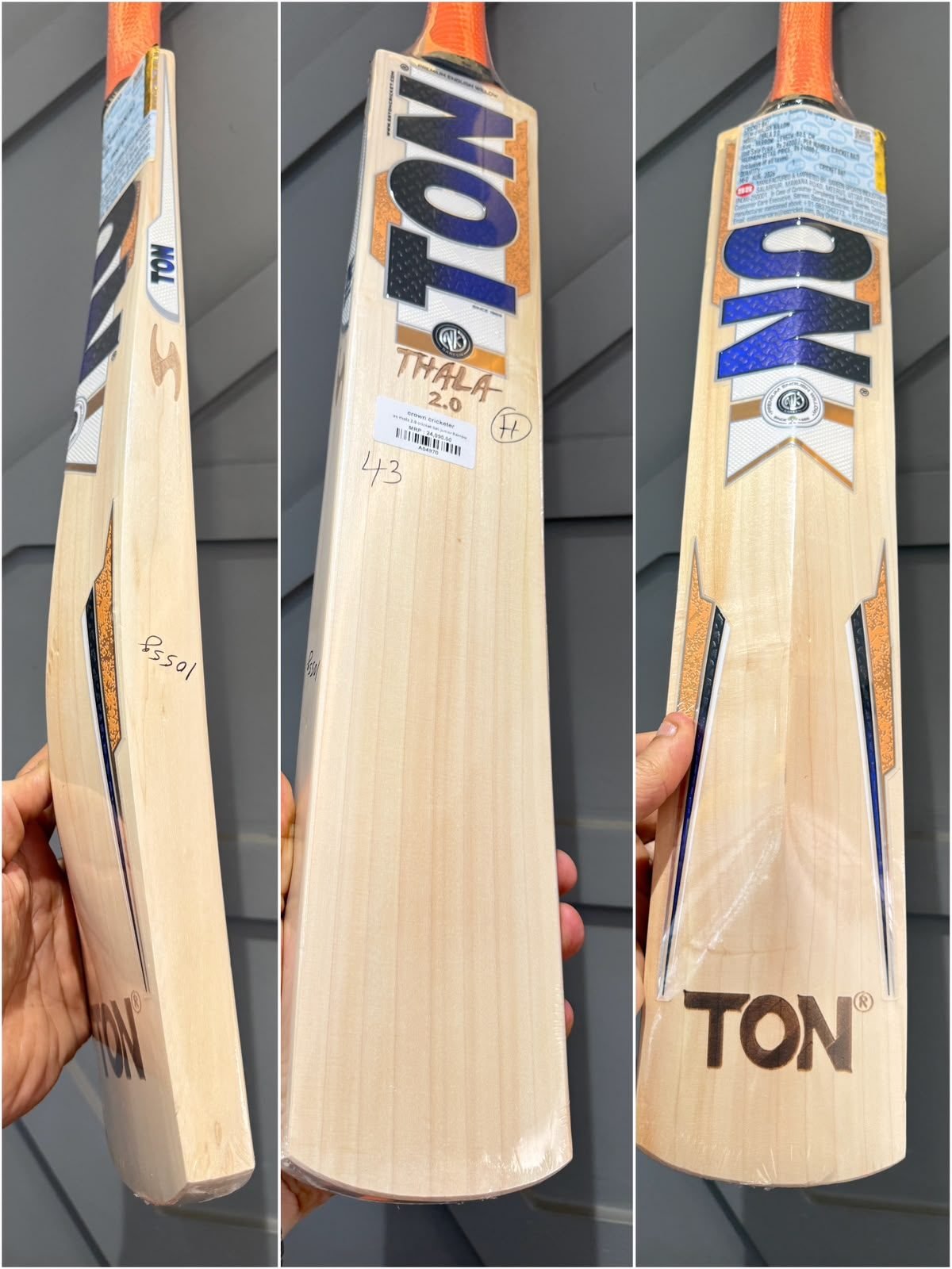 SS Thala 2.0 cricket bat harrow