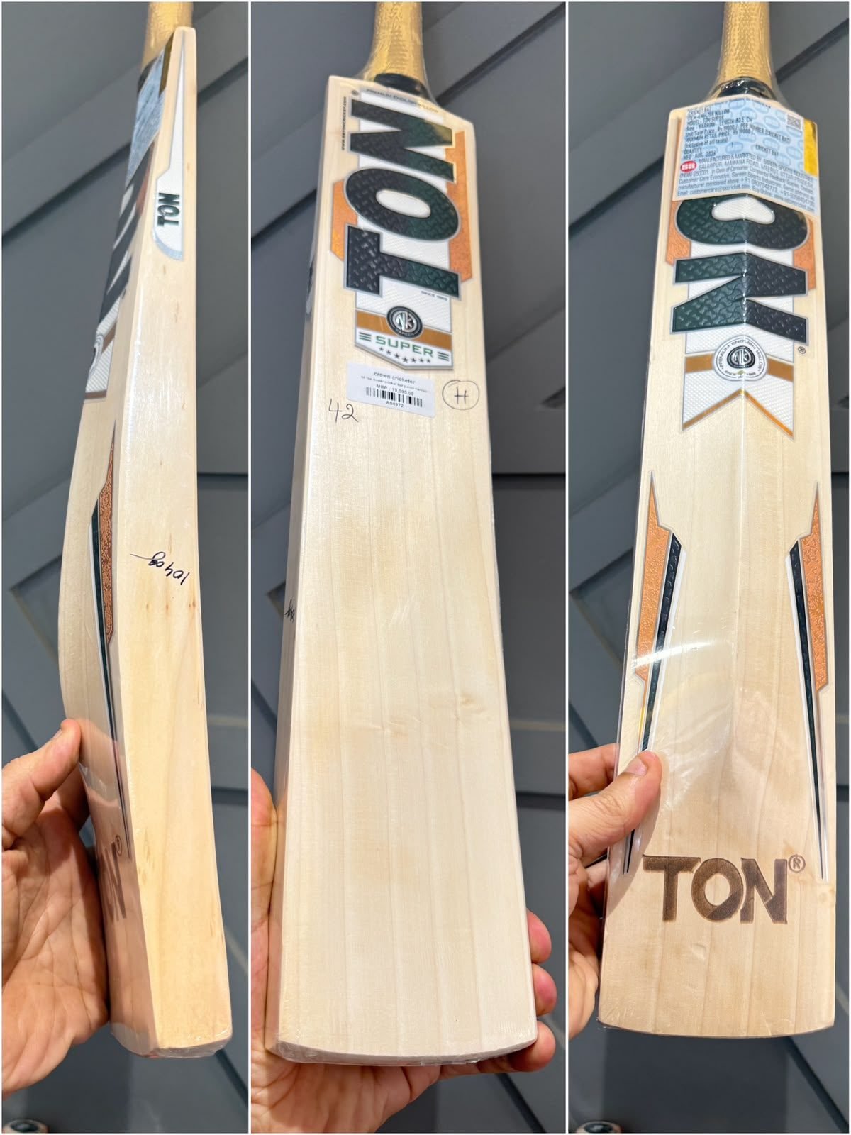 SS Ton Super Cricket Bat Harrow