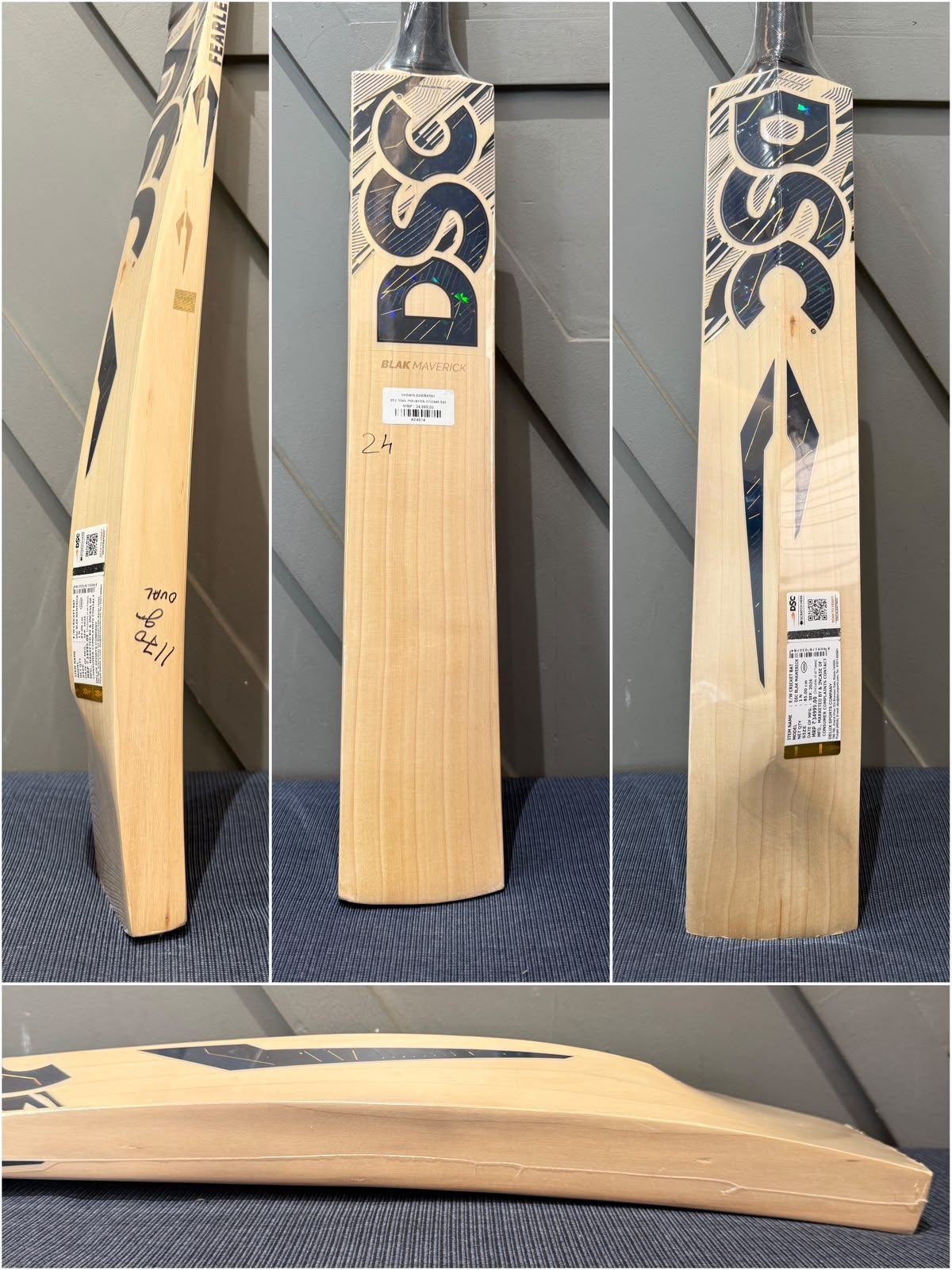 DSC Blak Maverick Cricket Bat