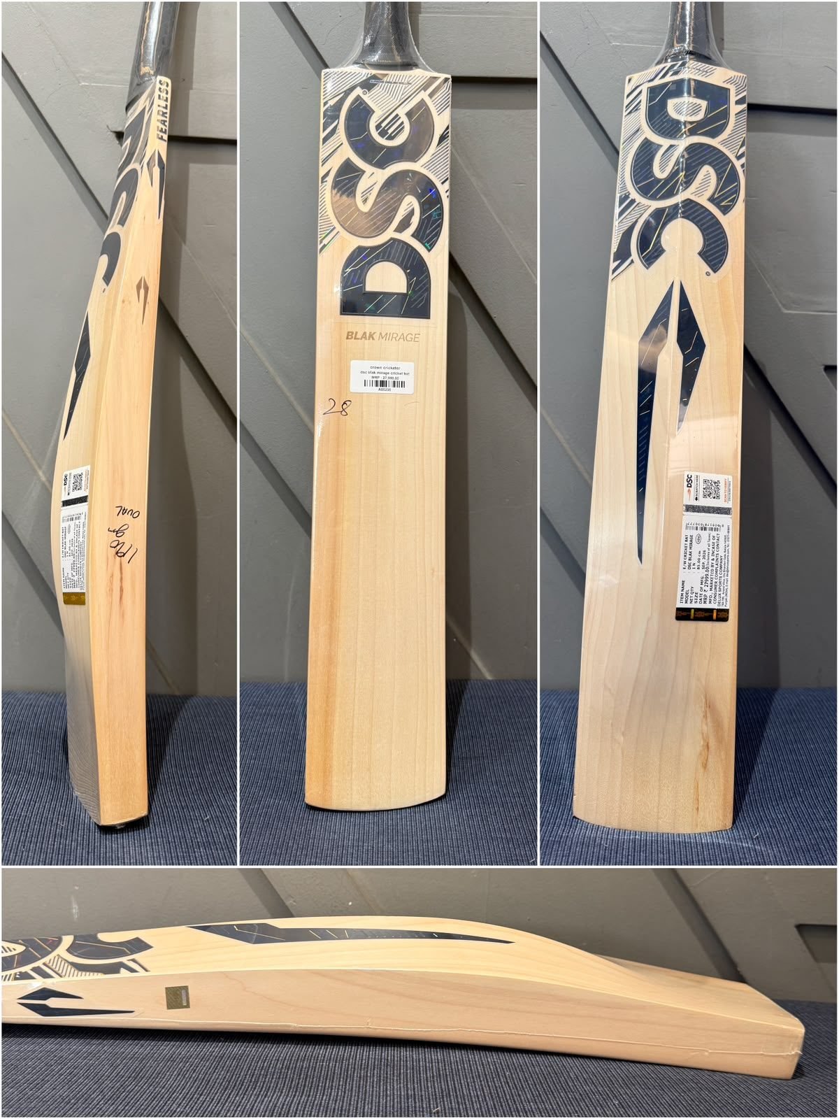 DSC Blak Mirage Cricket Bat