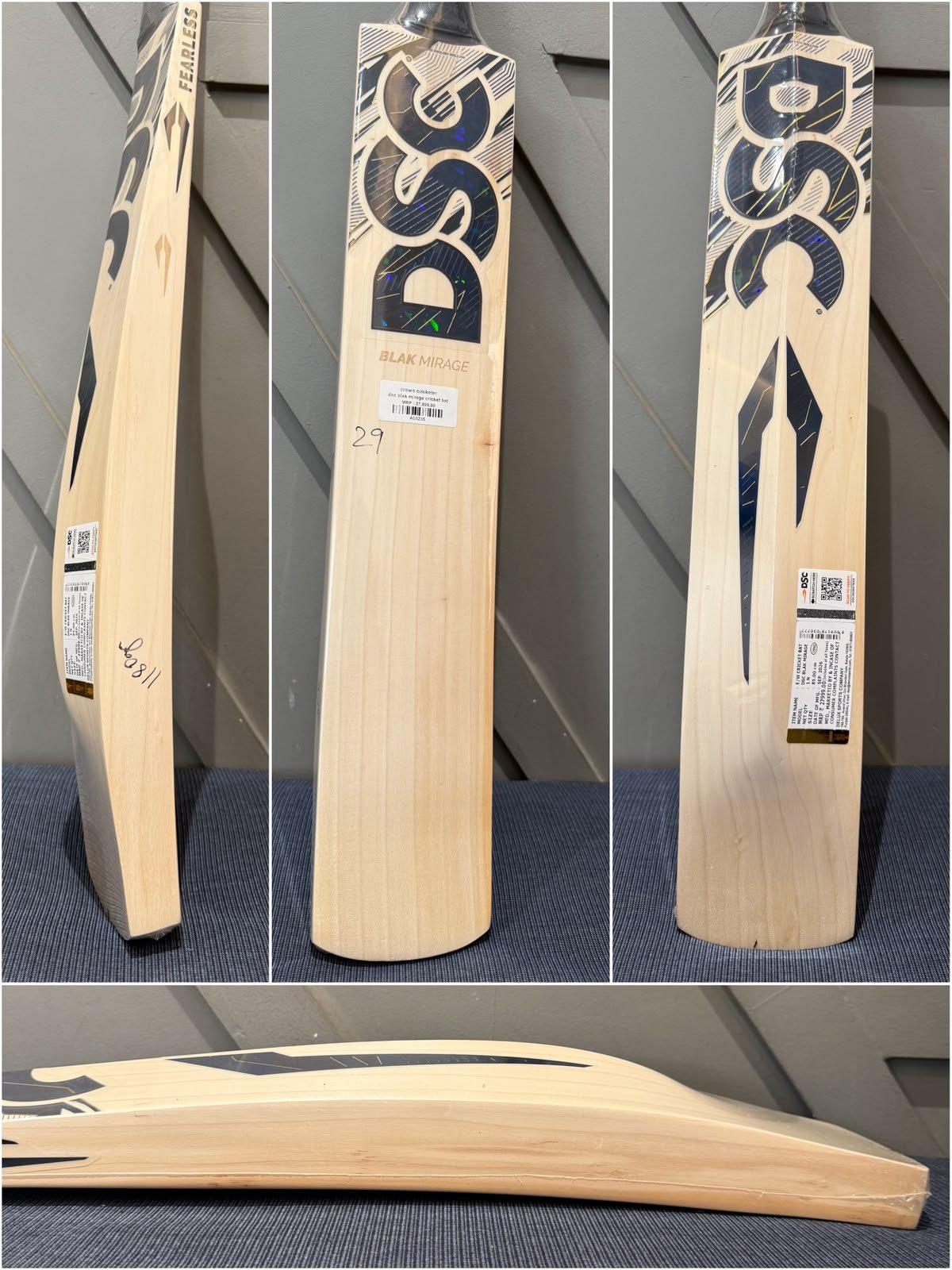 DSC Blak Mirage Cricket Bat