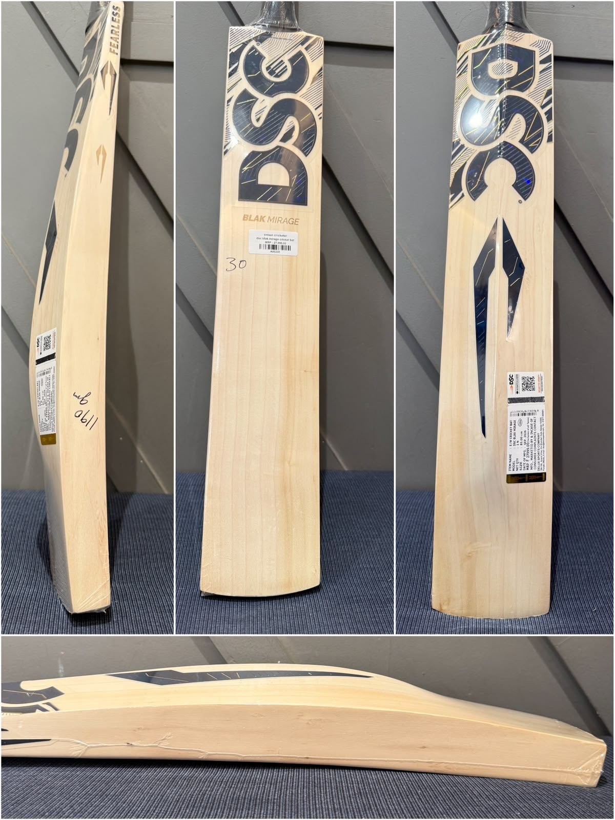 DSC Blak Mirage Cricket Bat