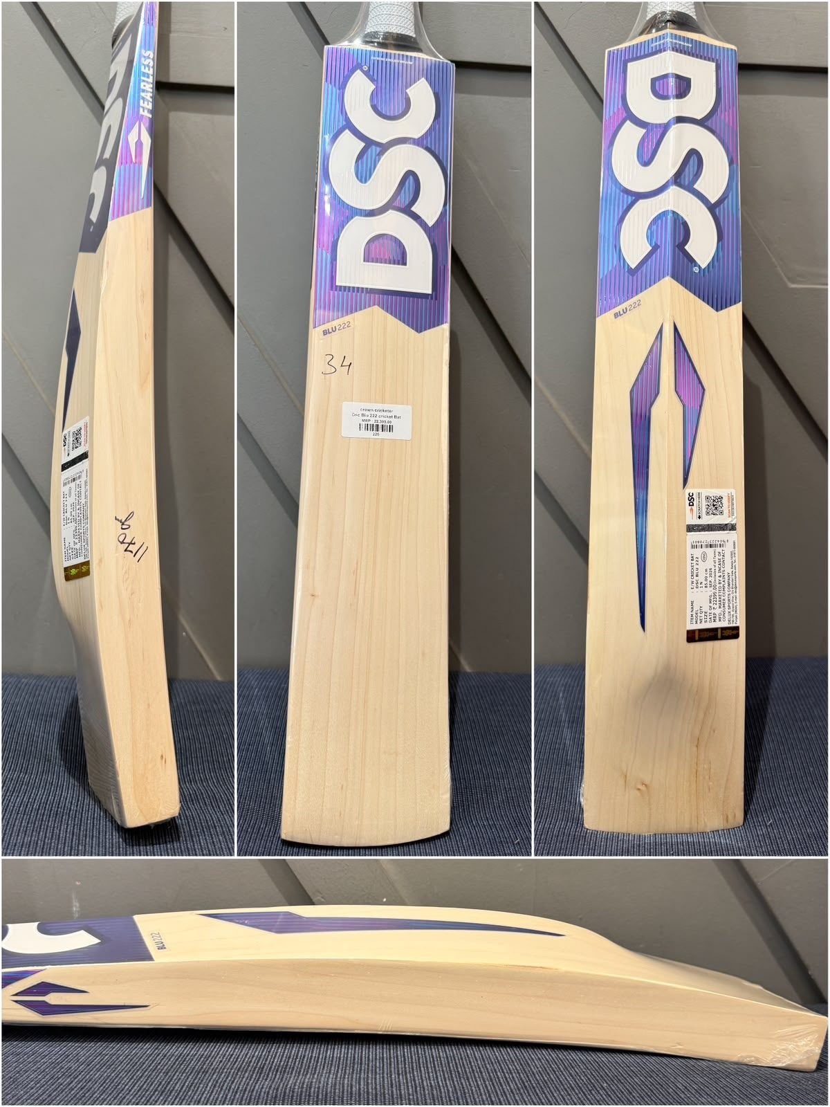 DSC Blu 222 Cricket Bat