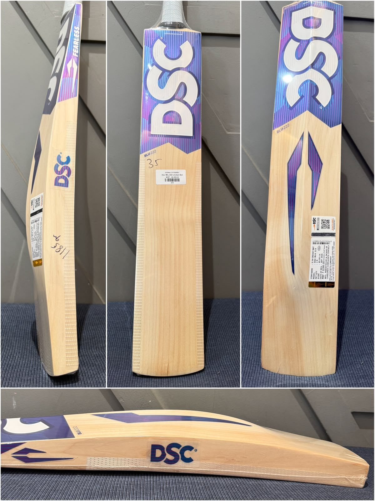 DSC Blu 222 Cricket Bat