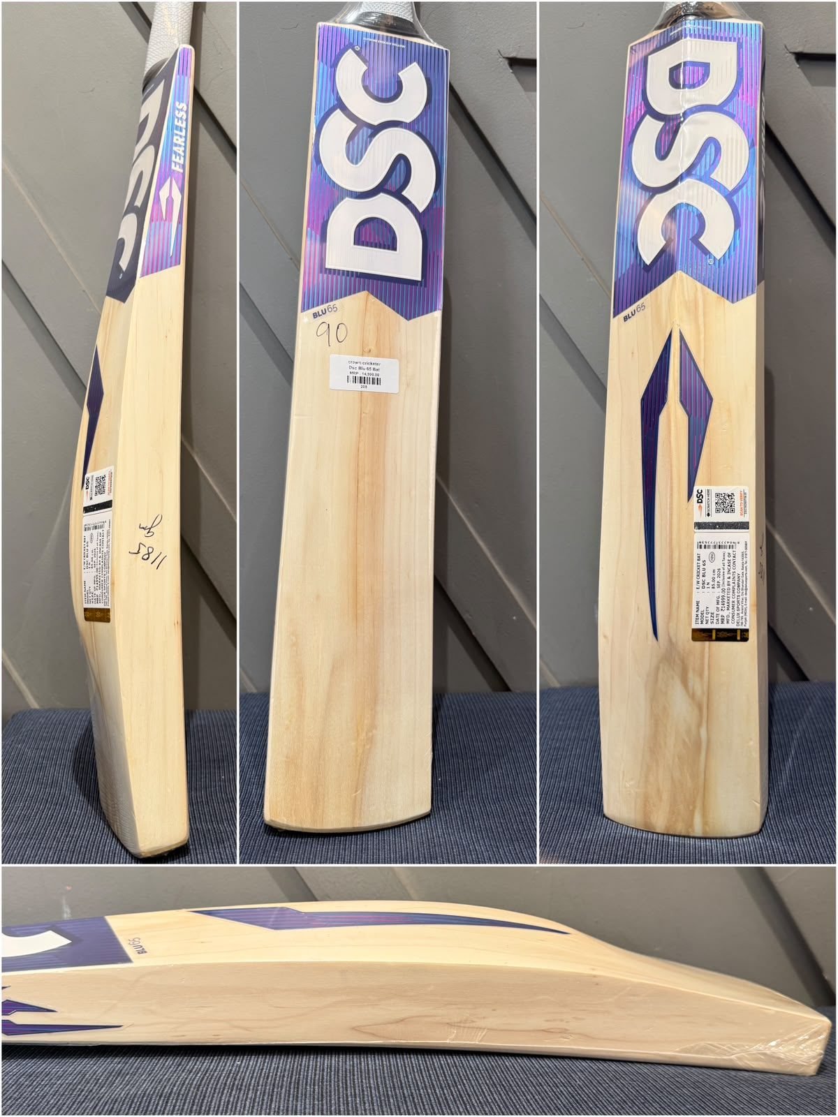 DSC Blu 65 Cricket Bat