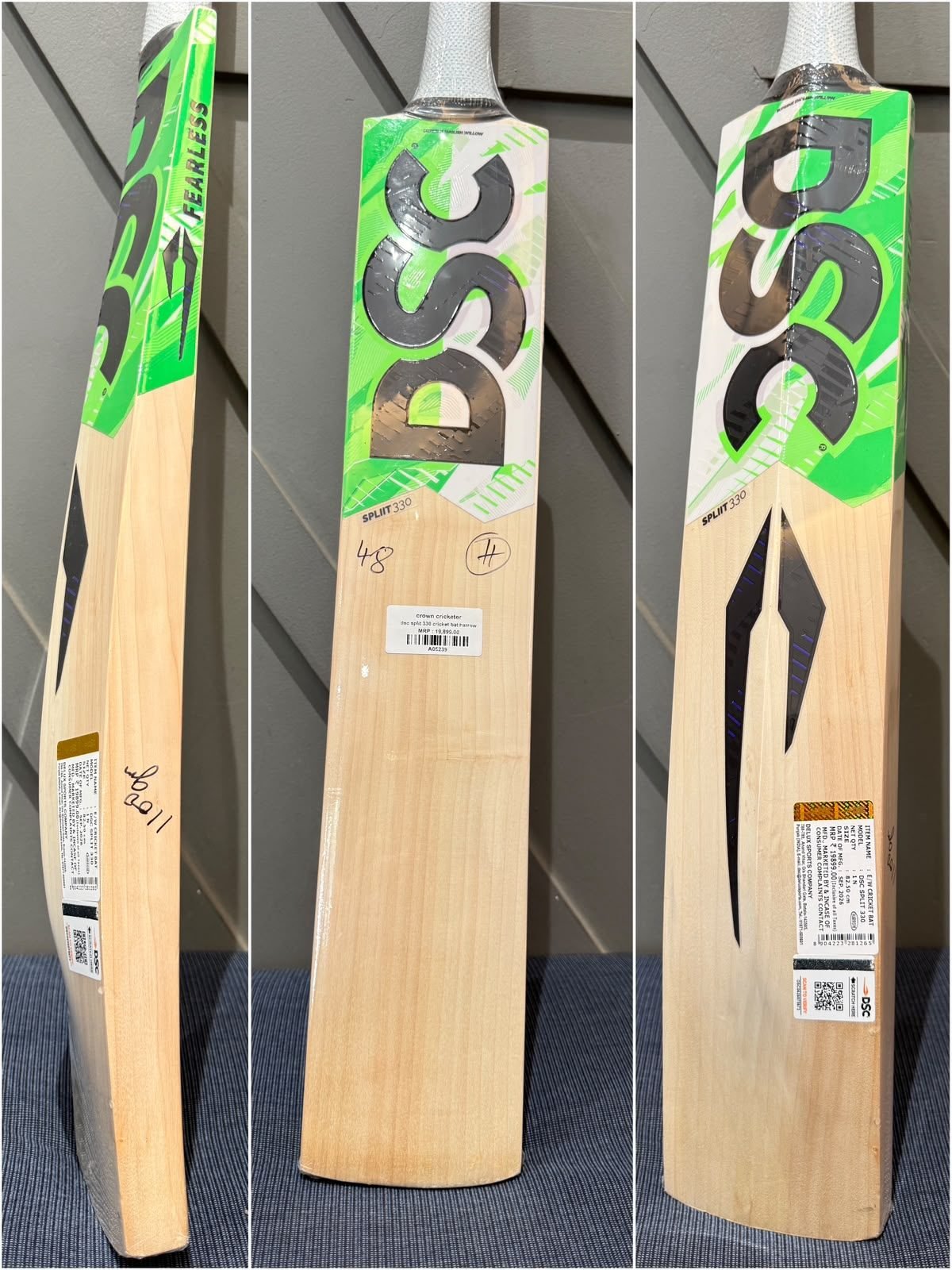 DSC Split 330 Harrow Cricket Bat