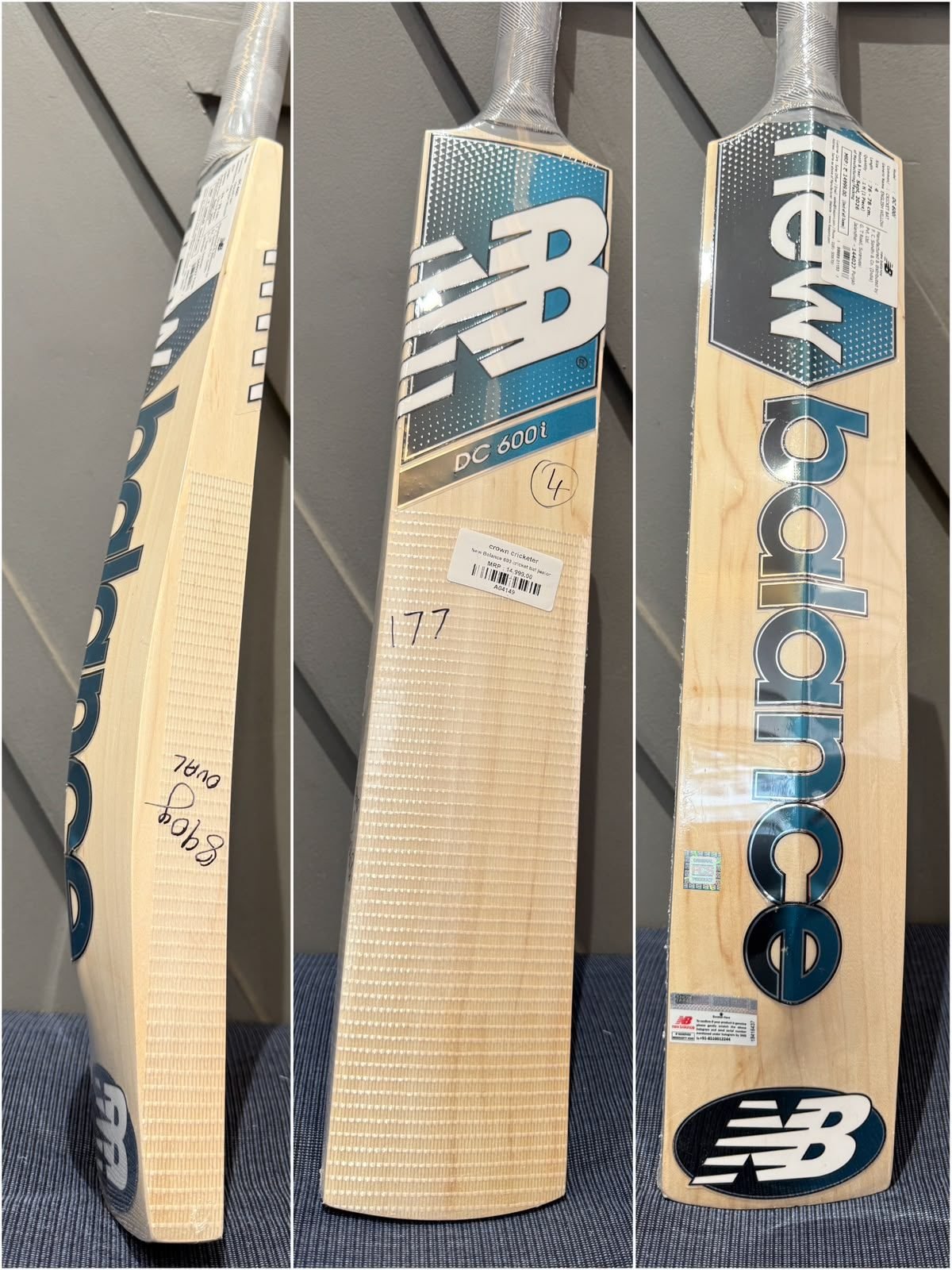 New Balance 600 Junior Size 4 Cricket Bat