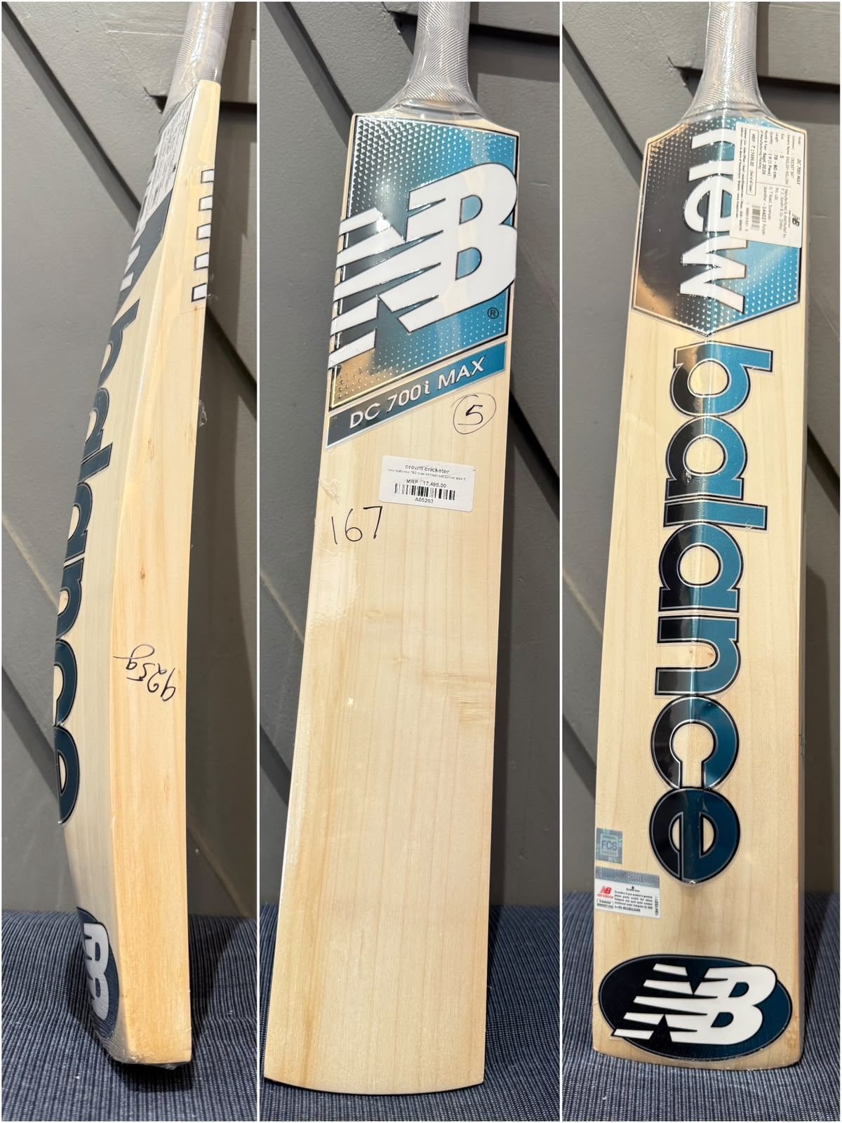 New Balance 700 Max Junior Size 5 Cricket Bat