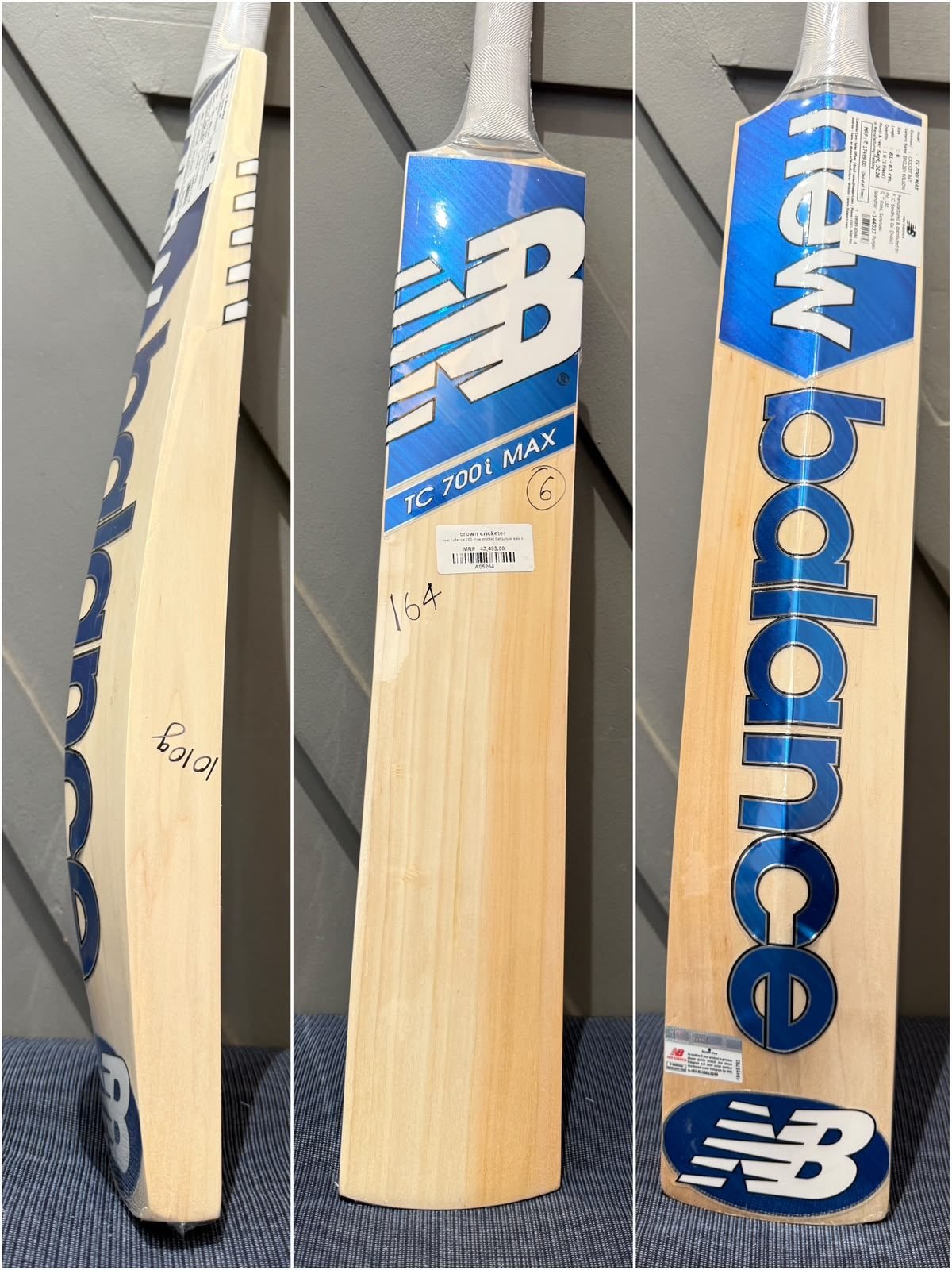 New Balance 700 Max Junior Size 6 Cricket Bat