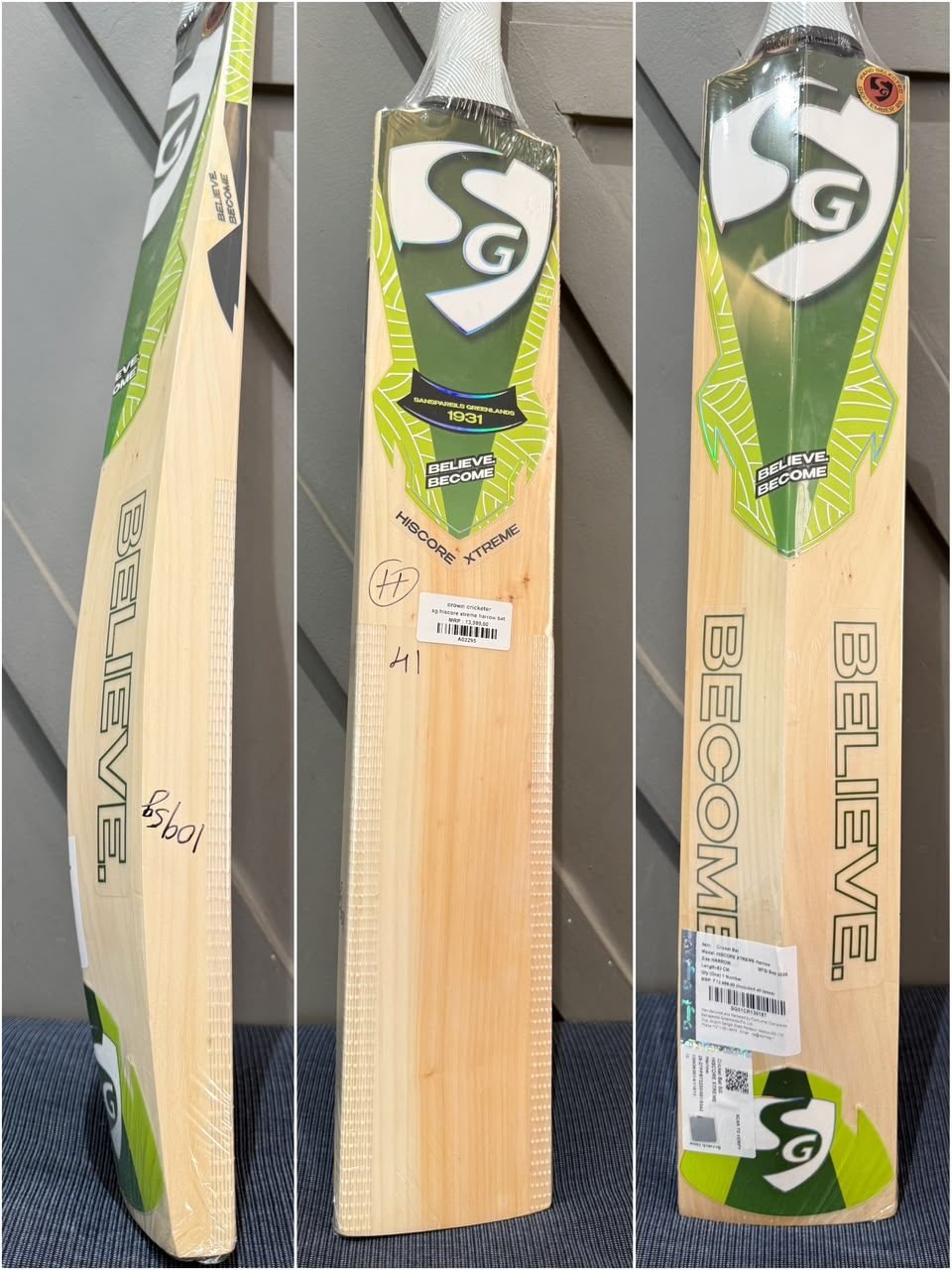 SG Hiscore Xtreme Harrow Cricket Bat