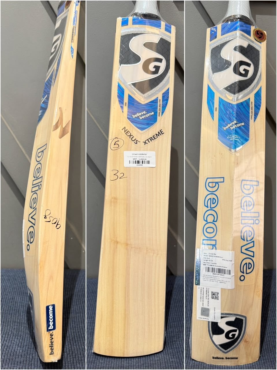 SG Nexus Xtreme Junior Size 5 Cricket Bat