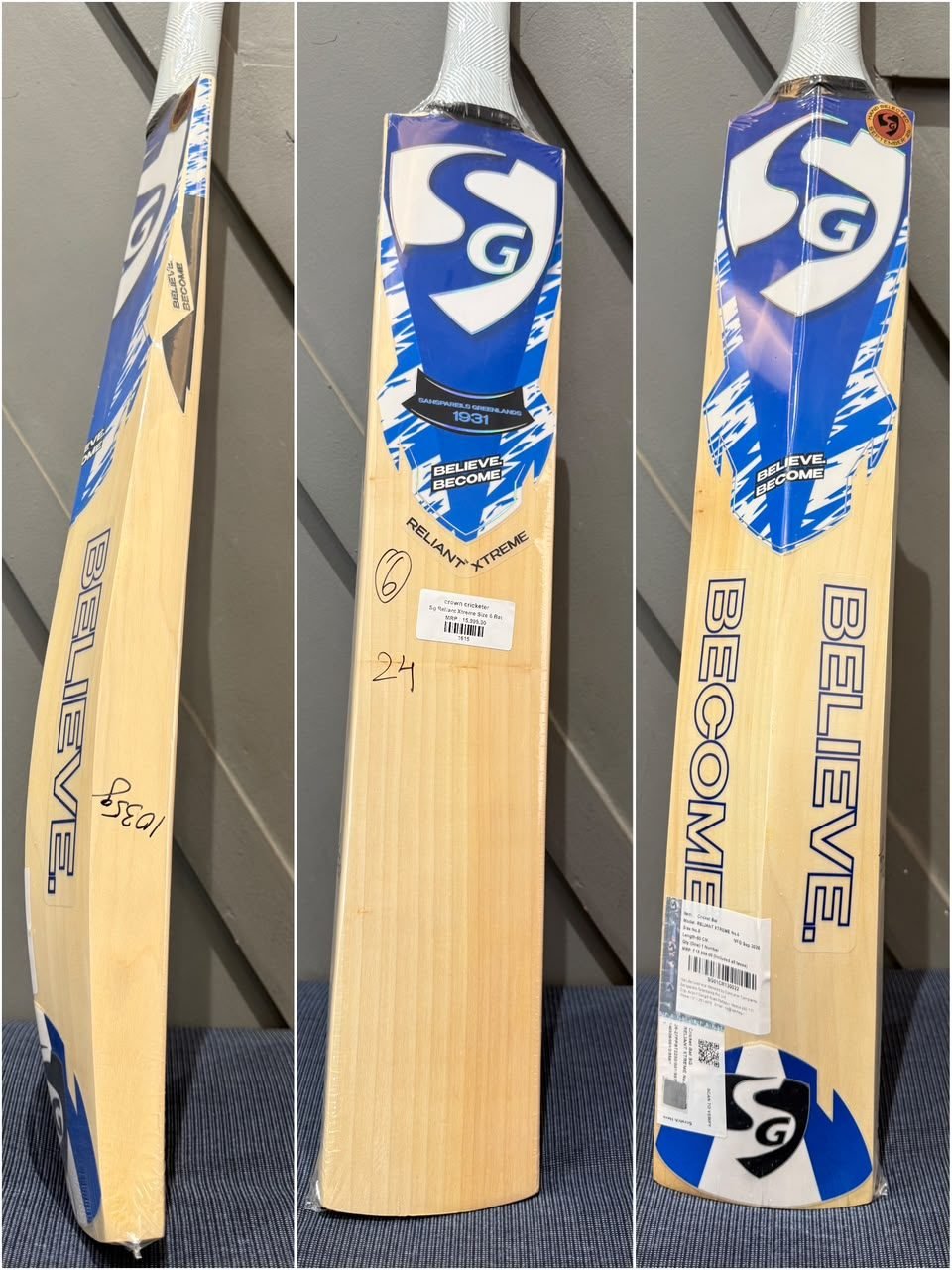 SG Reliant Xtreme Size 6 Cricket Bat