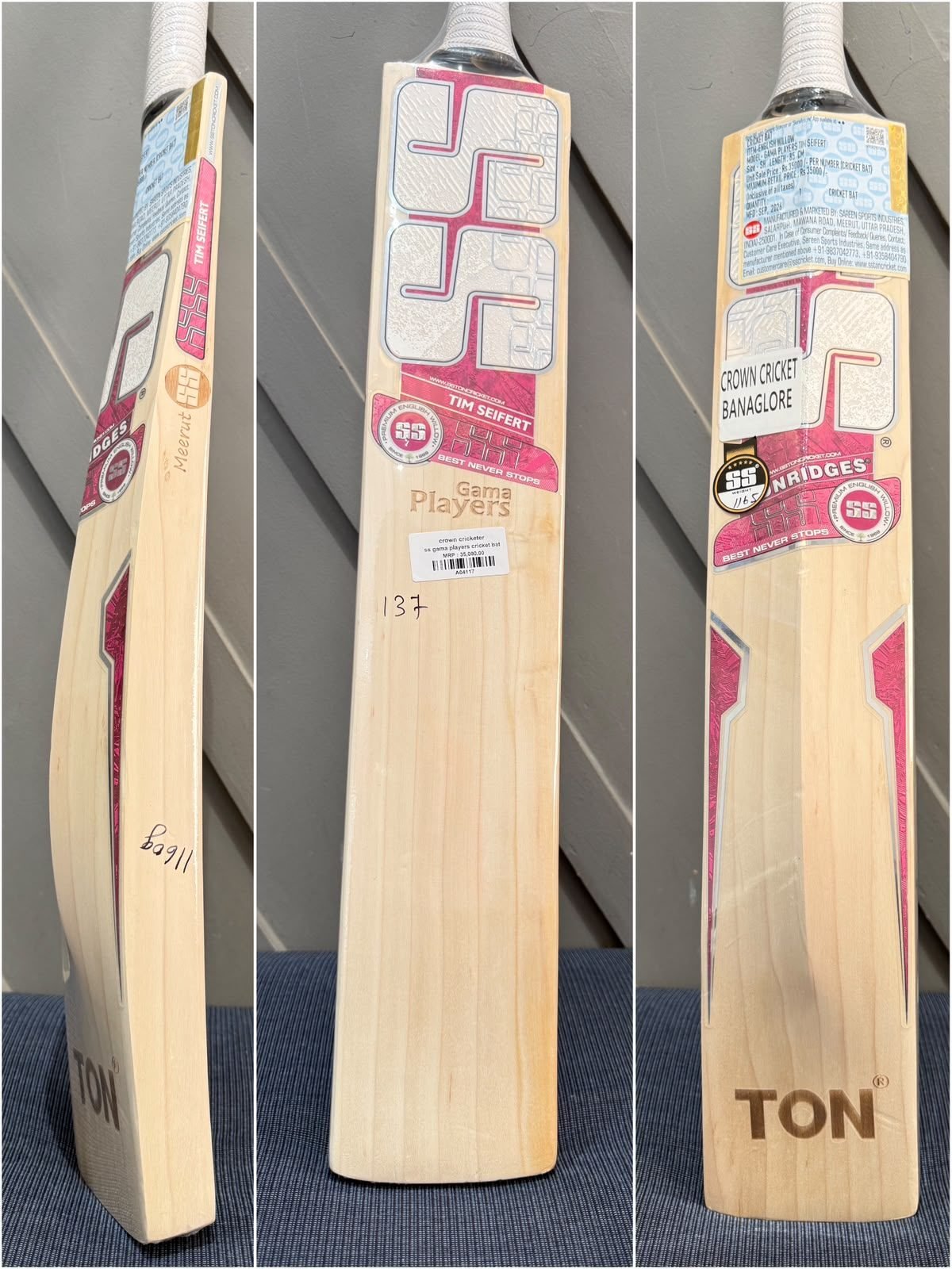 SS Gama Players Cricket Bat