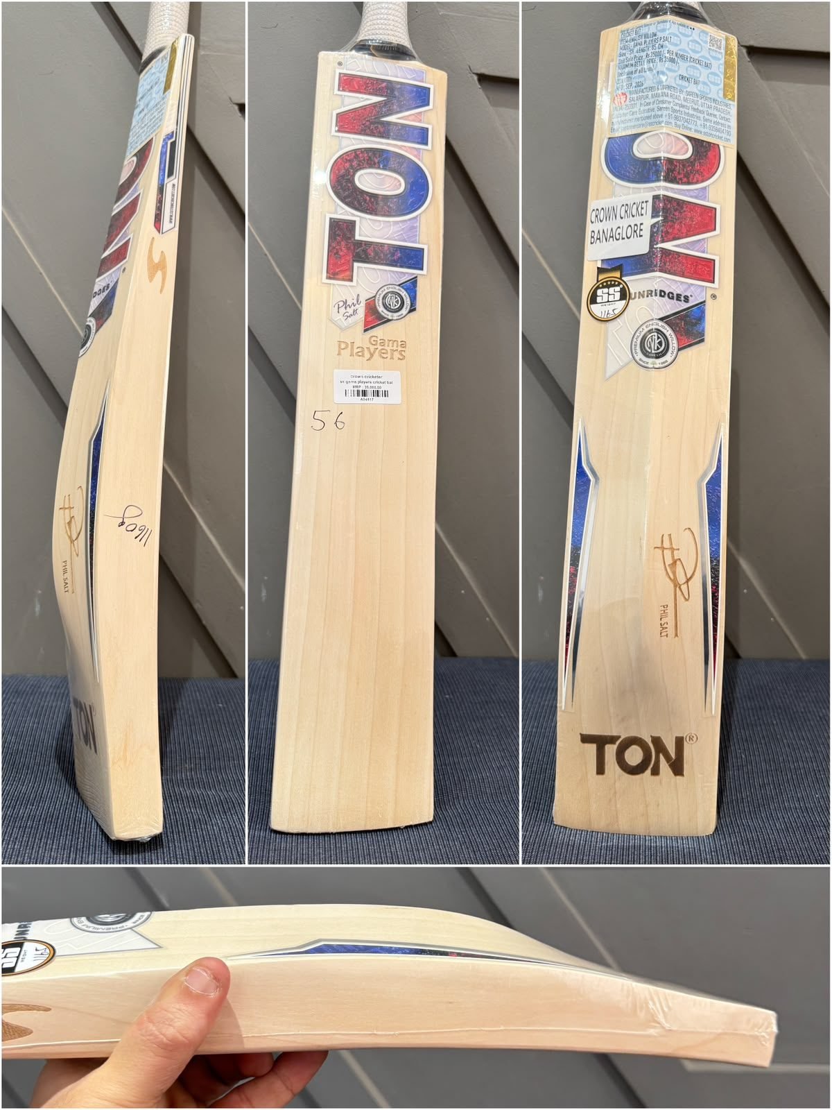 SS Gama Players Cricket Bat