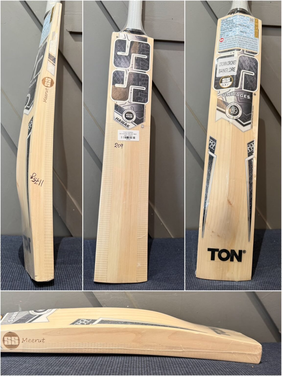 SS Hawak Cricket Bat – Crown Cricketer