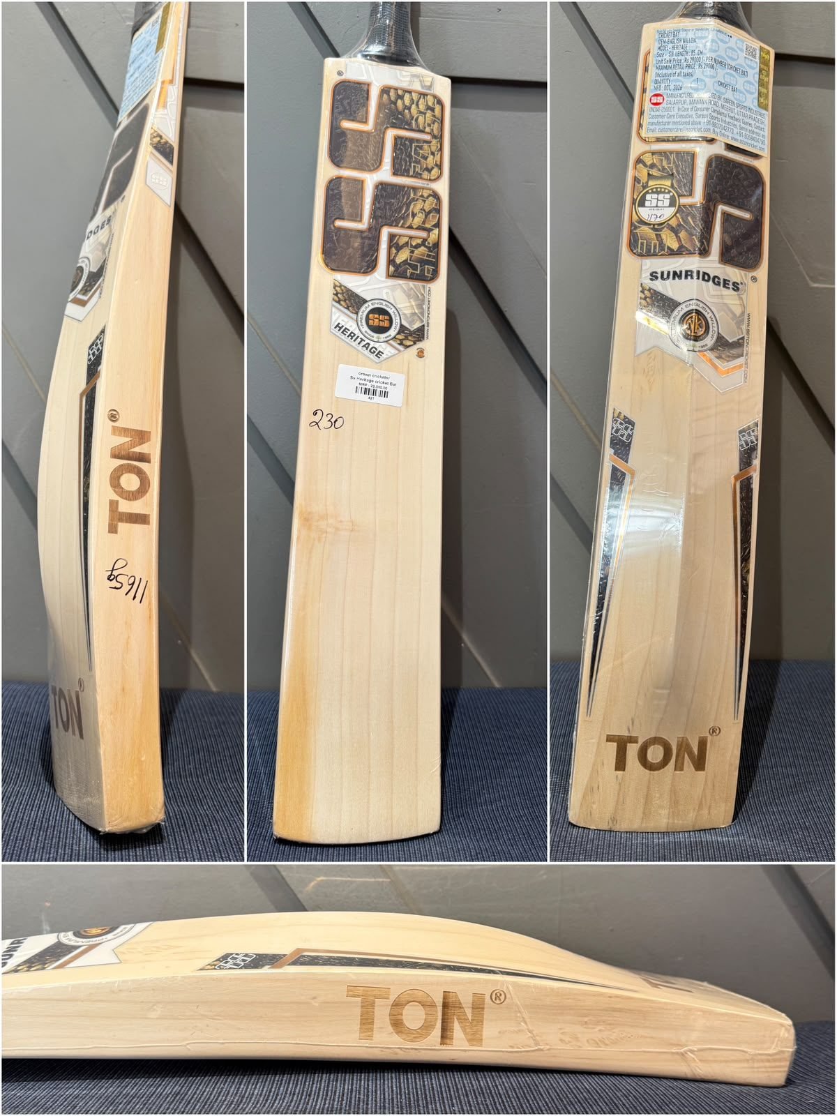 SS Heritage Cricket Bat