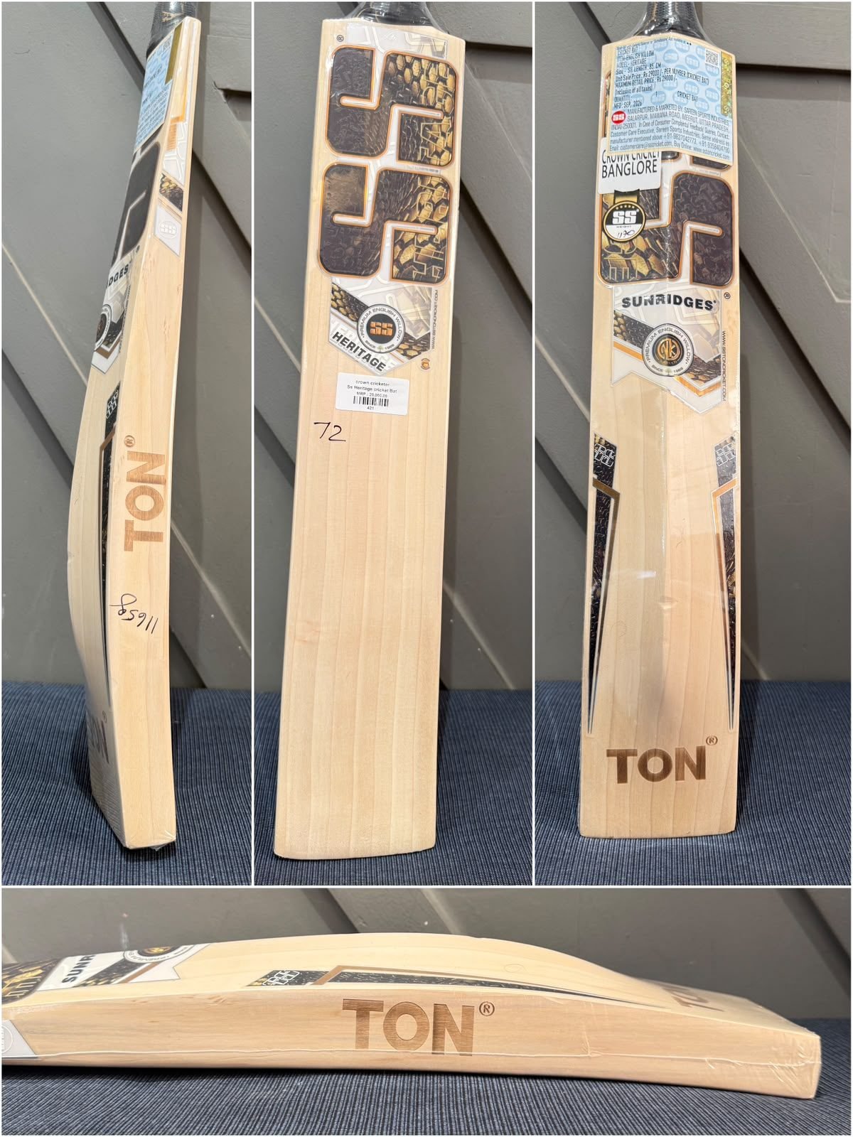 SS Heritage Cricket Bat