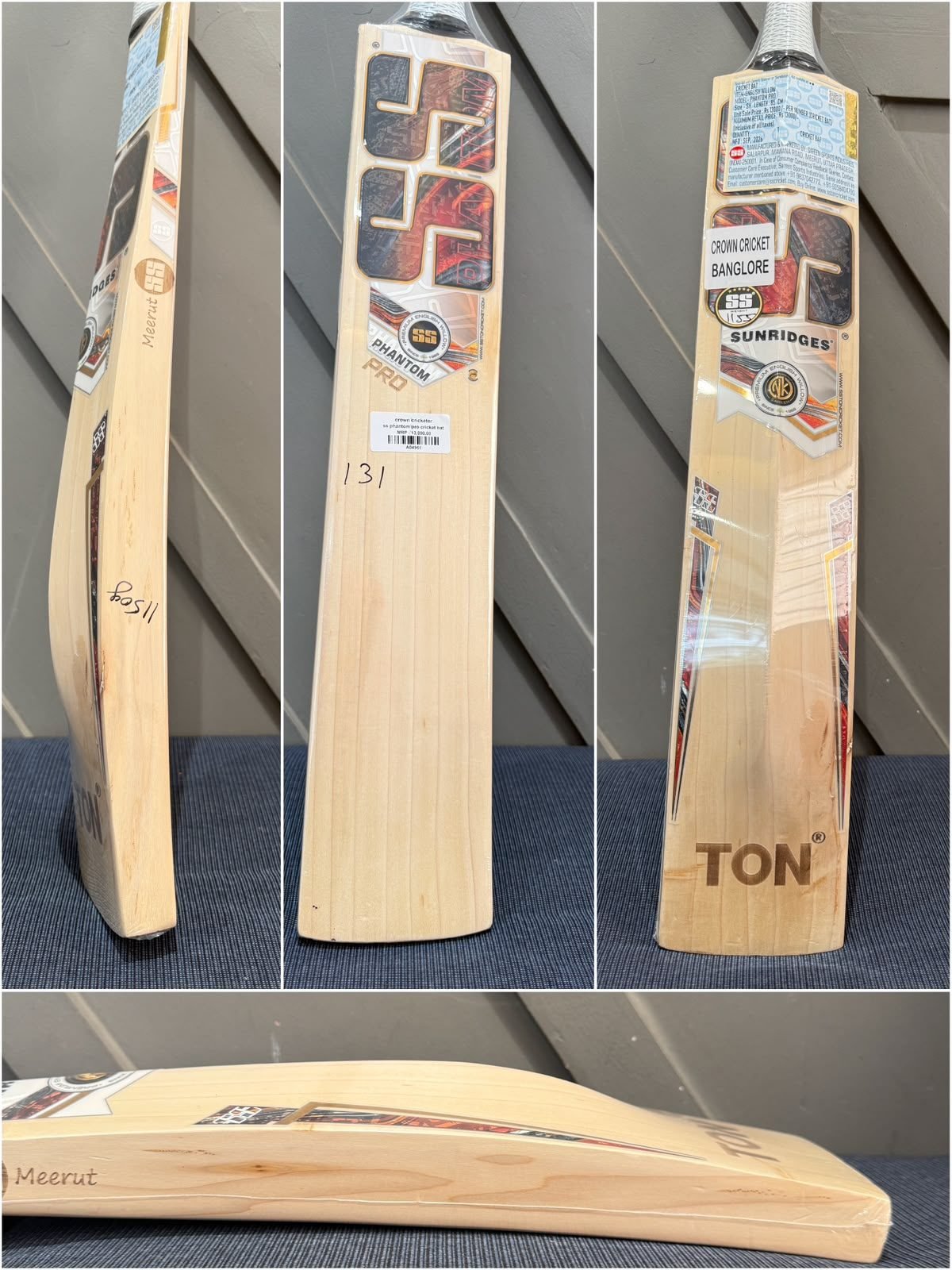 SS Phantom Pro Cricket Bat