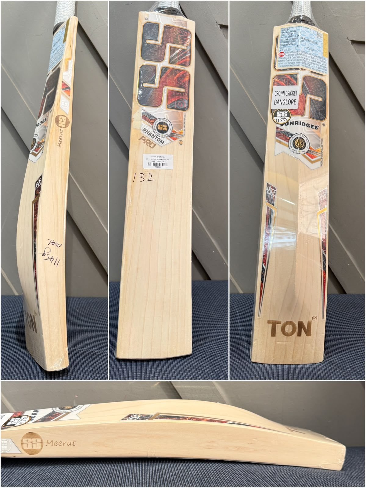 SS Phantom Pro Cricket Bat