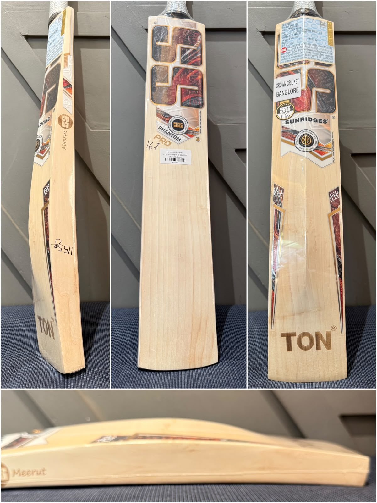 SS Phantom Pro Cricket Bat