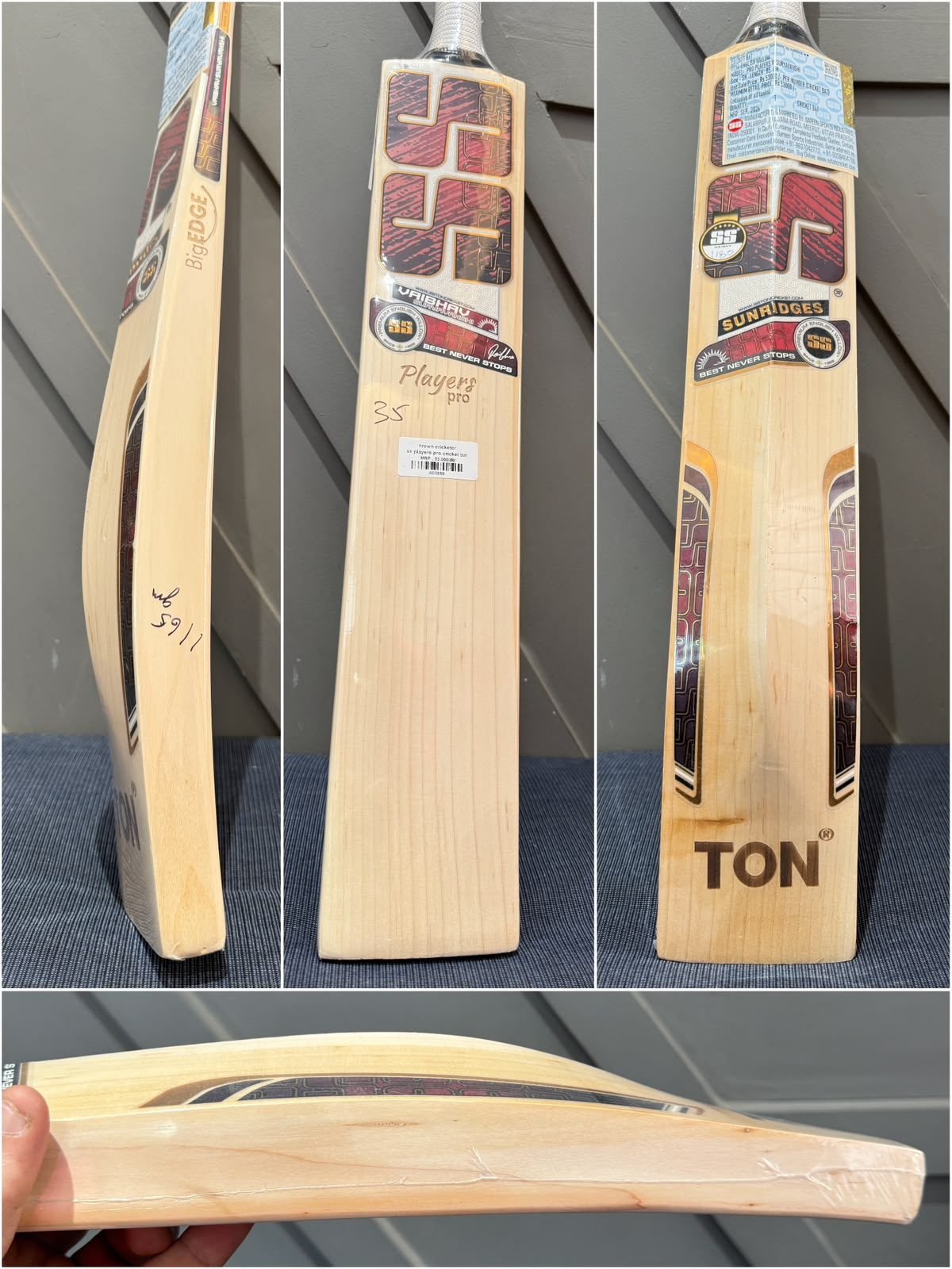 SS Players Pro Cricket Bat