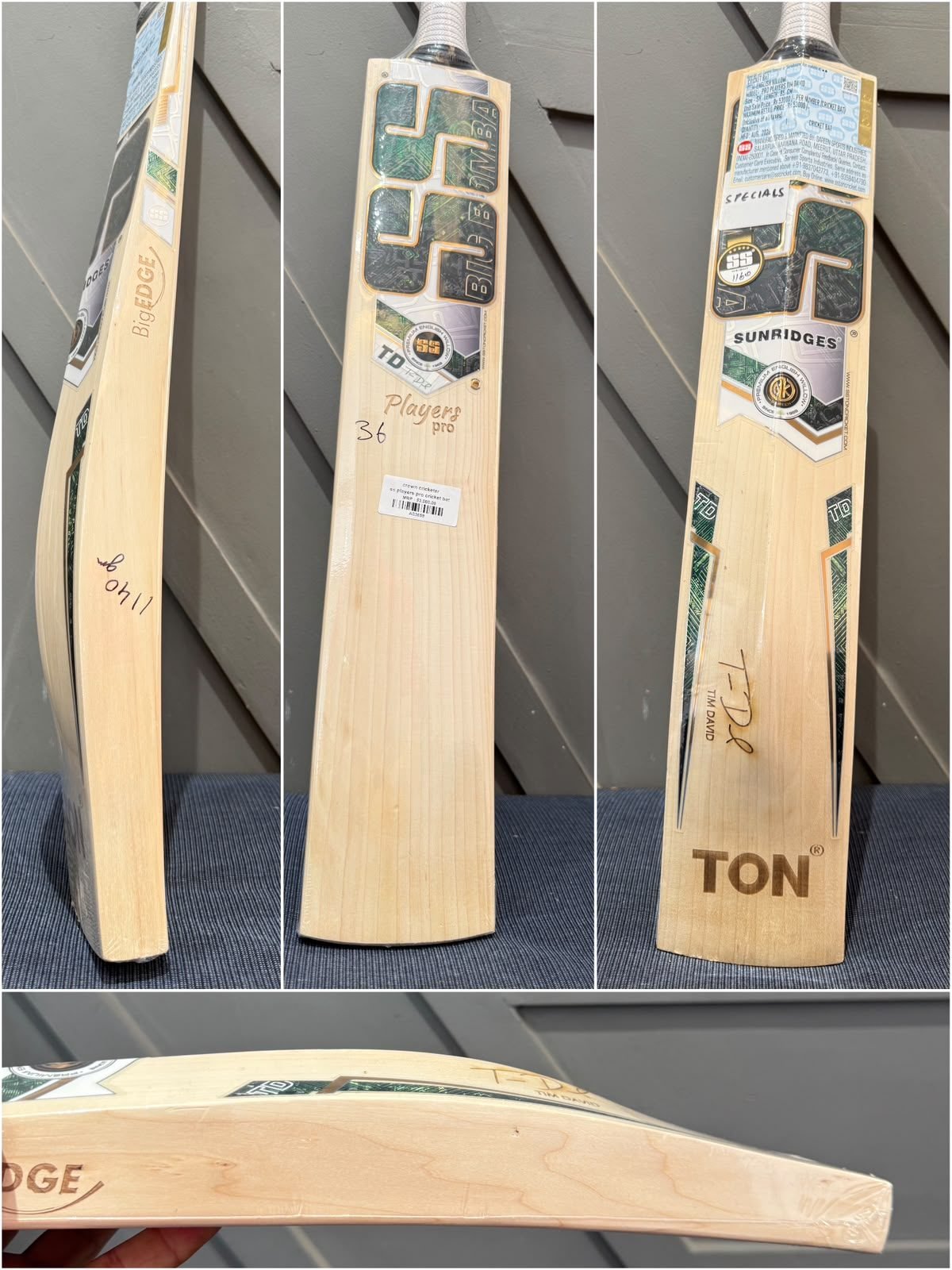 SS Players Pro Cricket Bat