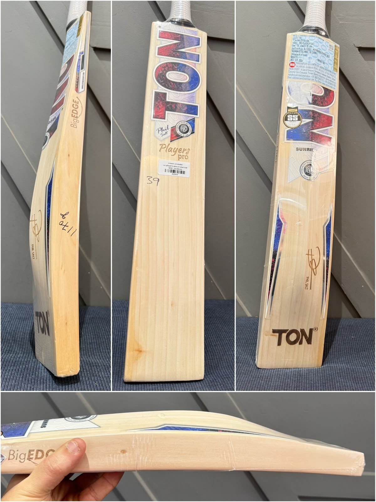 SS Players Pro Cricket Bat