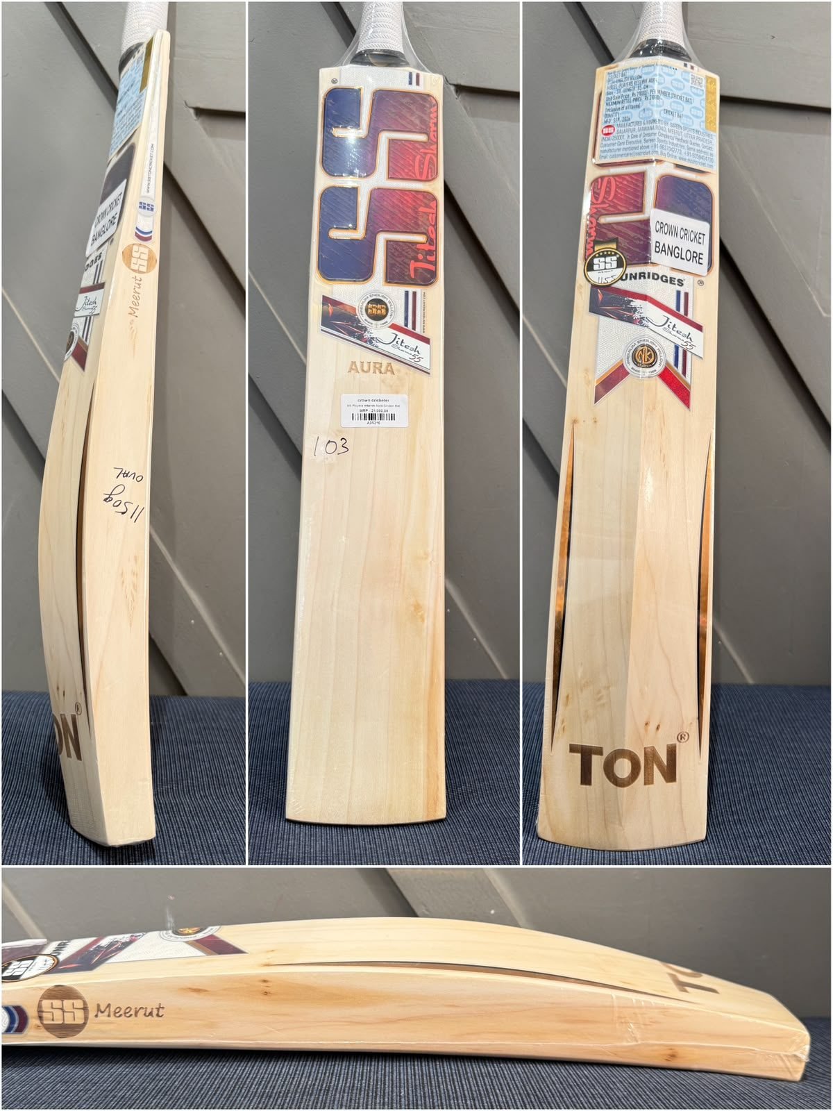 SS Players Reserve Aura Cricket Bat
